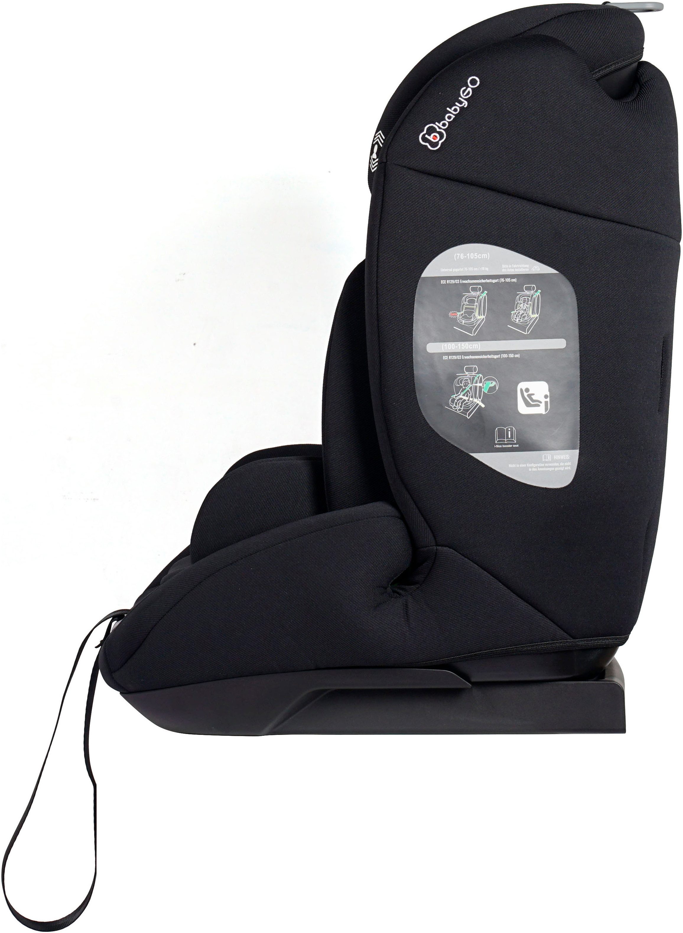 BabyGo Autokindersitz Lumo, ab: 76 cm, bis: 150 cm