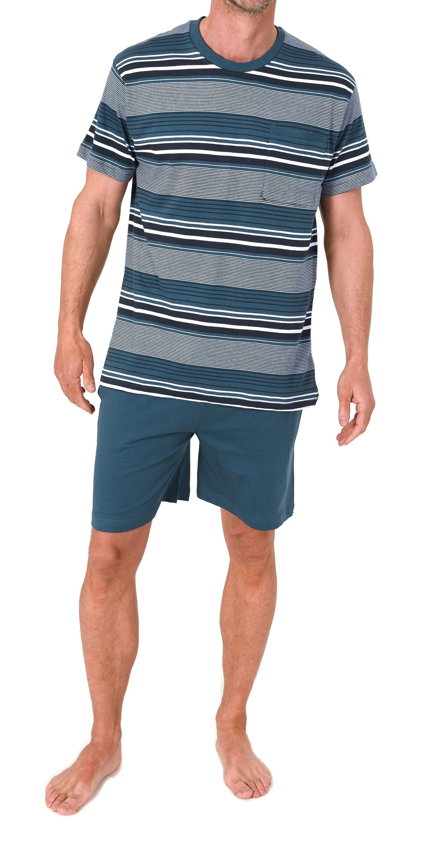 Pyjama Normann Herren Pyjama kurzarm Shorty - auch in Übergröße erhältlich
