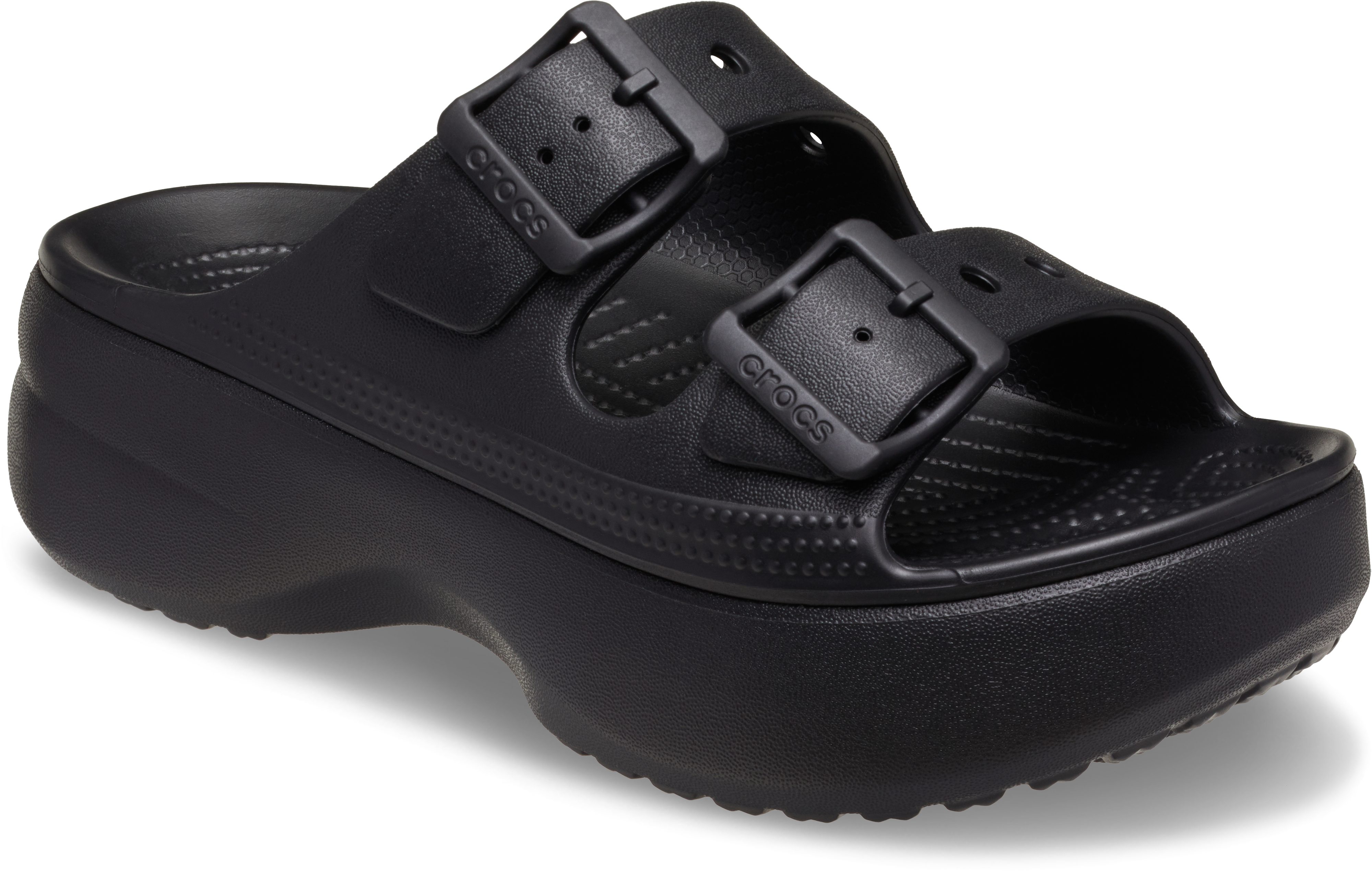 Crocs Saturday Platform Sandal Pantolette Sommerschuh, Strandschuh, Gartenschuh zum Schlupfen