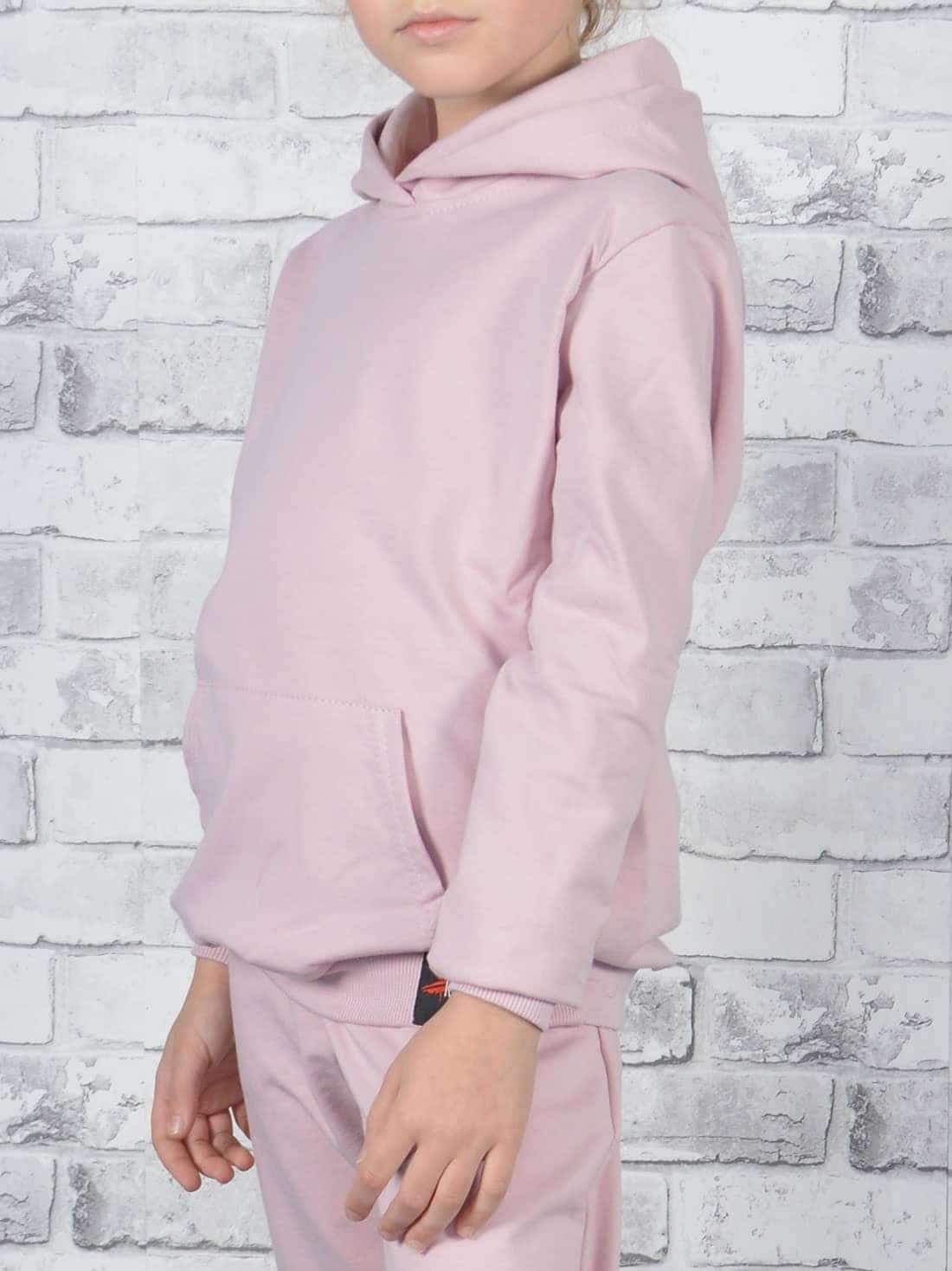 KMISSO Hoodie Mädchen Kapuzen Pullover (1-tlg) Kapuze mit Kängurutasche