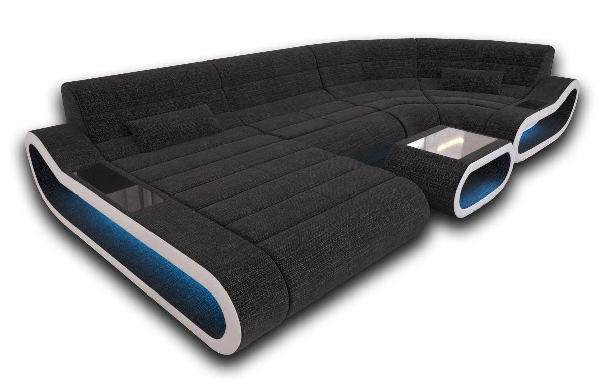 Sofa Dreams Wohnlandschaft Stoff Couch Polstersofa günstig online kaufen