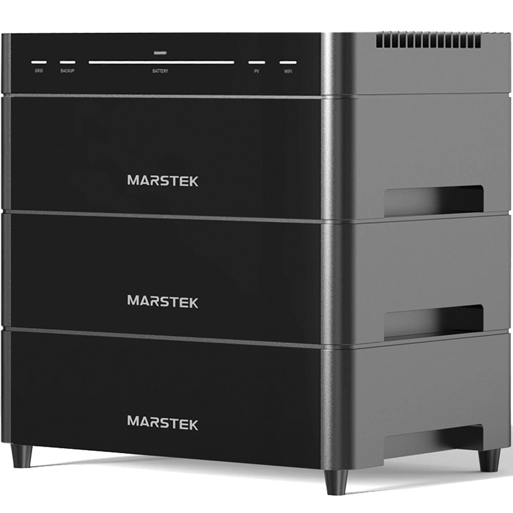 Marstek Venus A 2.12 kWh Energiespeicher Stromspeicher Marstek Venus A (3 St), Modulares LFP‑System mit 4 MPPT und schneller EPS‑Umschaltung.