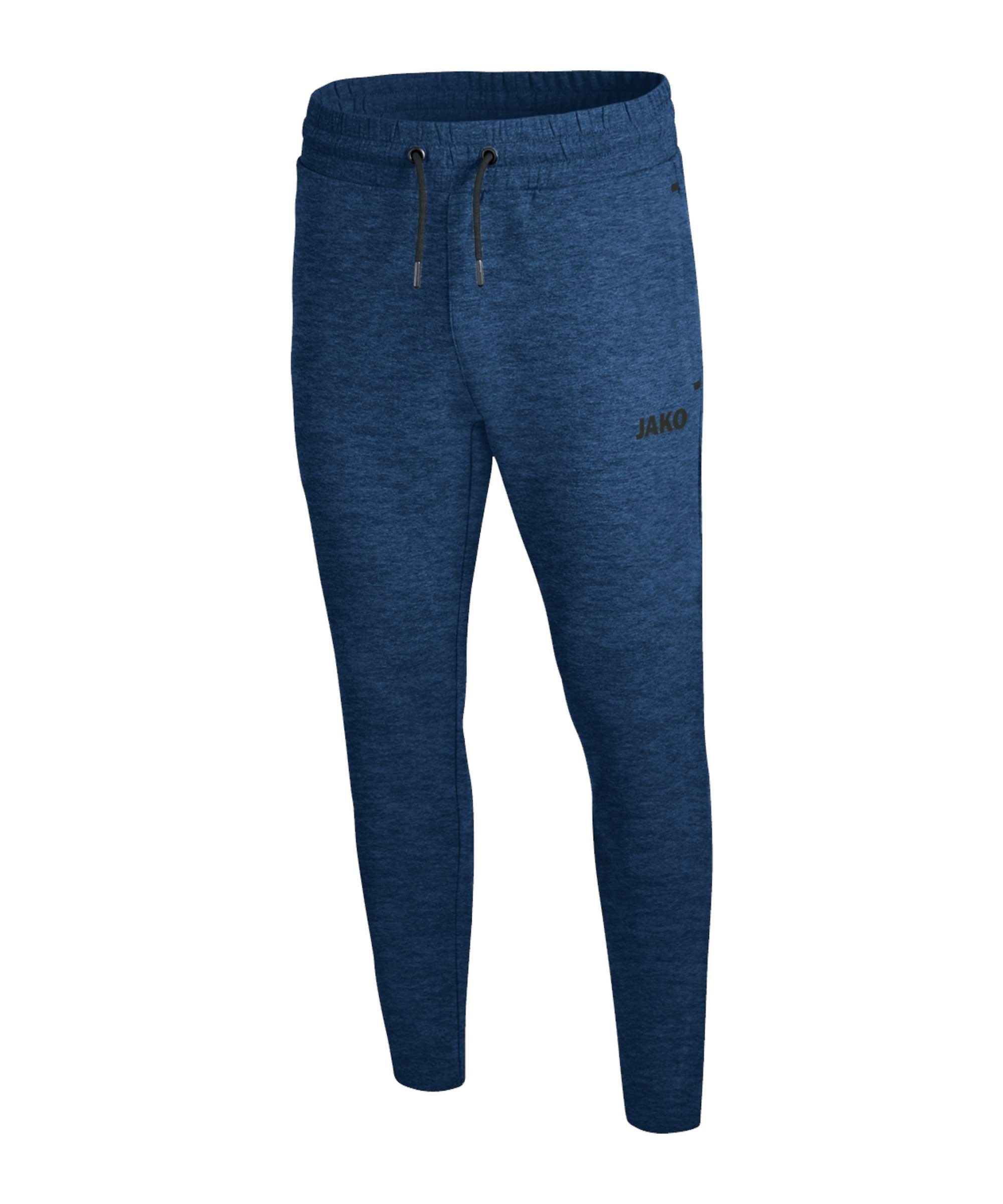 Jako Sporthose Premium Basic Jogginghose blau