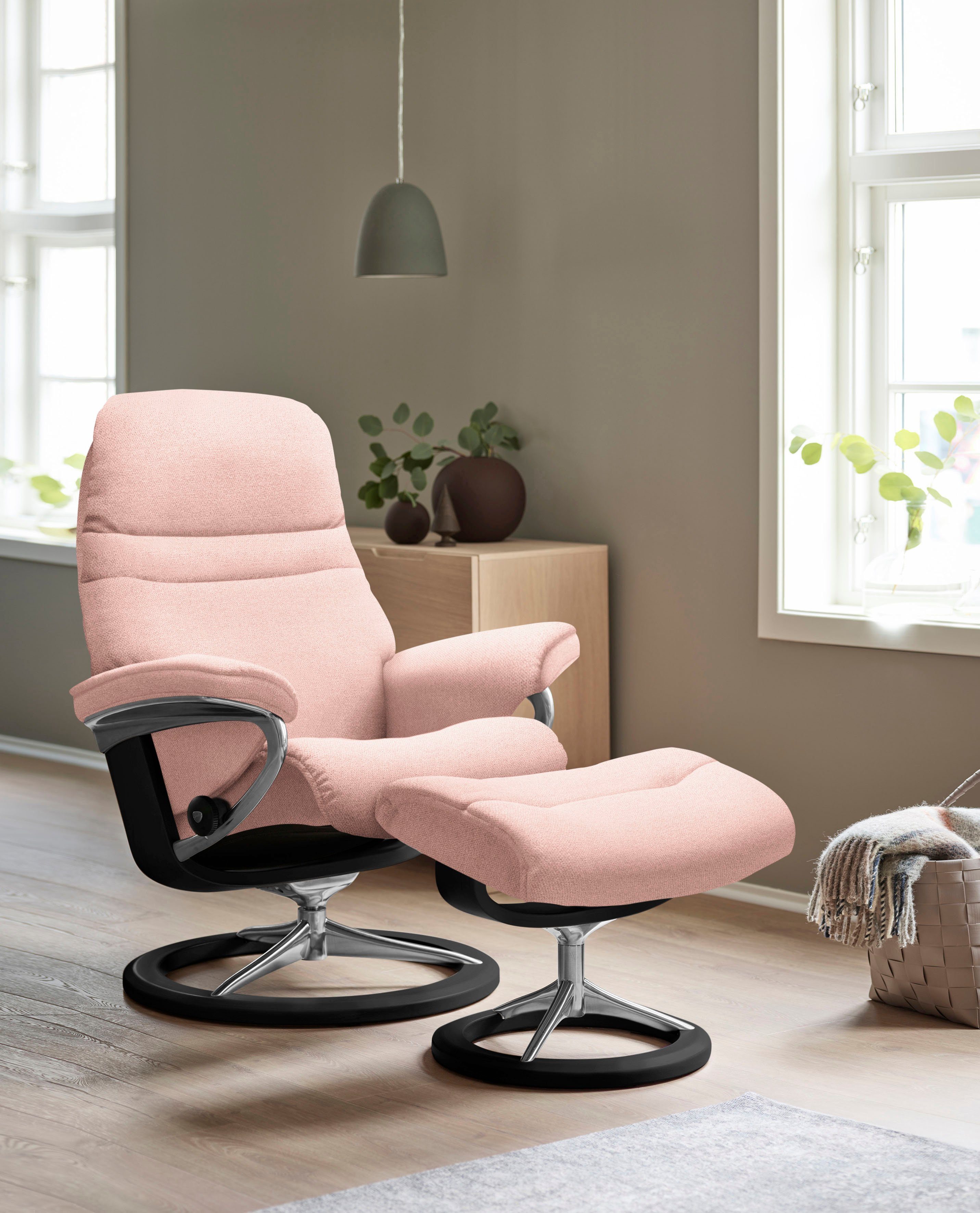 Größe Gestell Relaxsessel Sunrise, Schwarz S, mit Stressless® Signature Base,