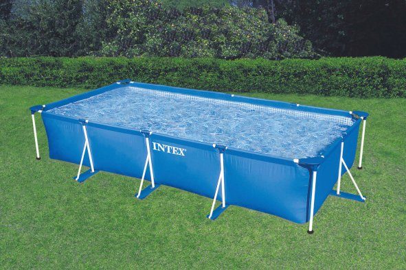 Intex Pool »28273NP - Frame Pool Set rechteckig (450x220x84cm)«