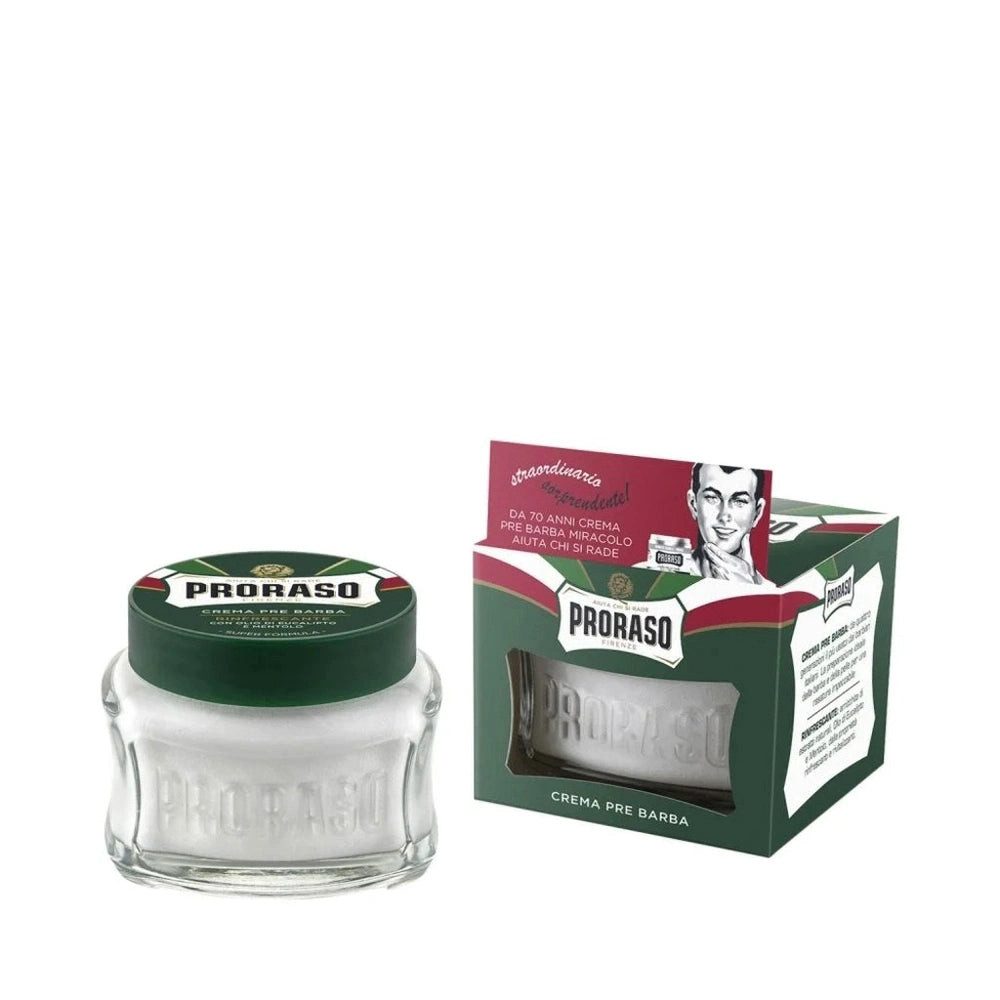 PRORASO Körperrasierer Proraso - Pre-Shave Cream - GREEN, 1-tlg.