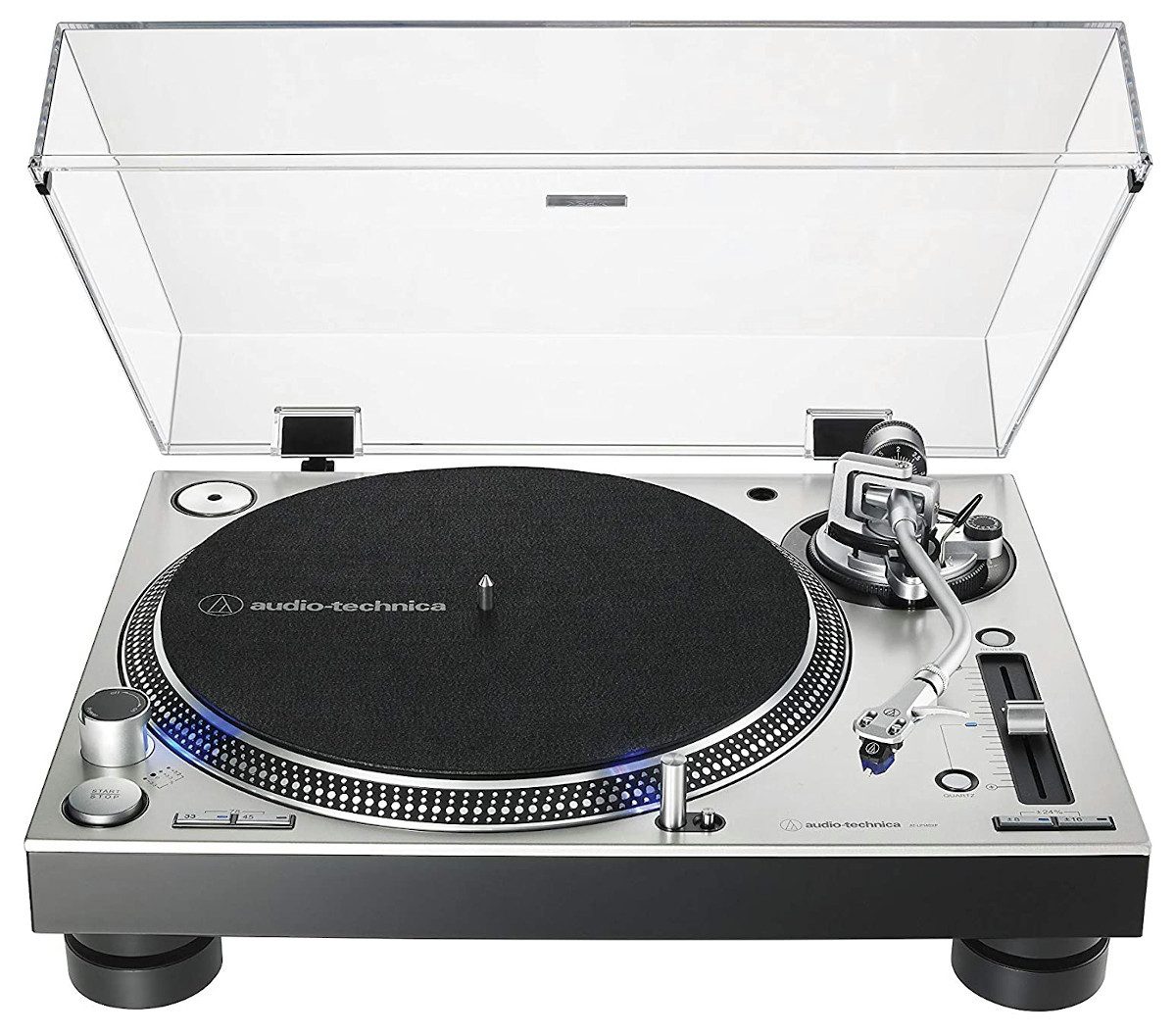 audio-technica Audio-Technica AT-LP140XPSV silber Plattenspieler