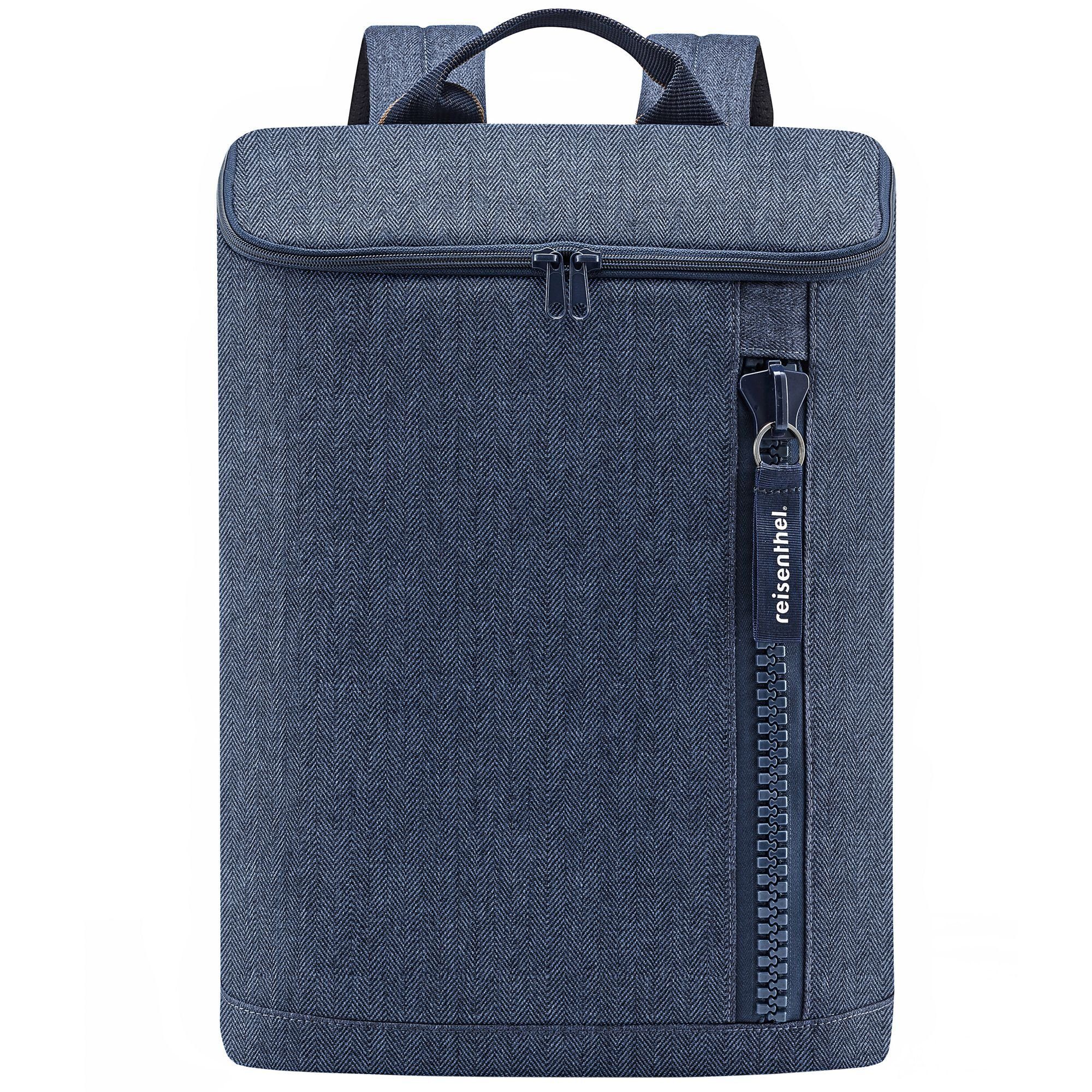 REISENTHEL® Daypack Travelling, Polyester herringbone dark blue | Taschen
