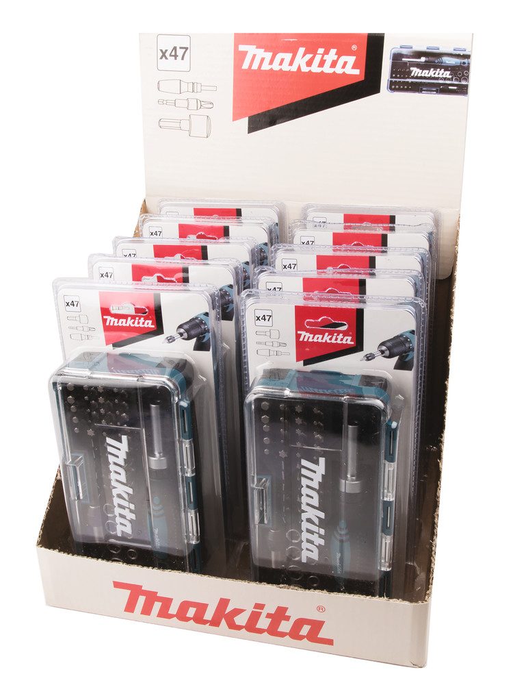 Makita Bohrer- und Bitset »B-36170«, 47-tlg., inkl. Aufbewahrungskoffer