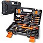 TACKLIFE Werkzeugset »HHK3B«, Multifunktionaler 56-teilig Haushalts-Werkzeugkoffer für den Heimgebrauch und alle Heimwerkerarbeiten, Bild 1