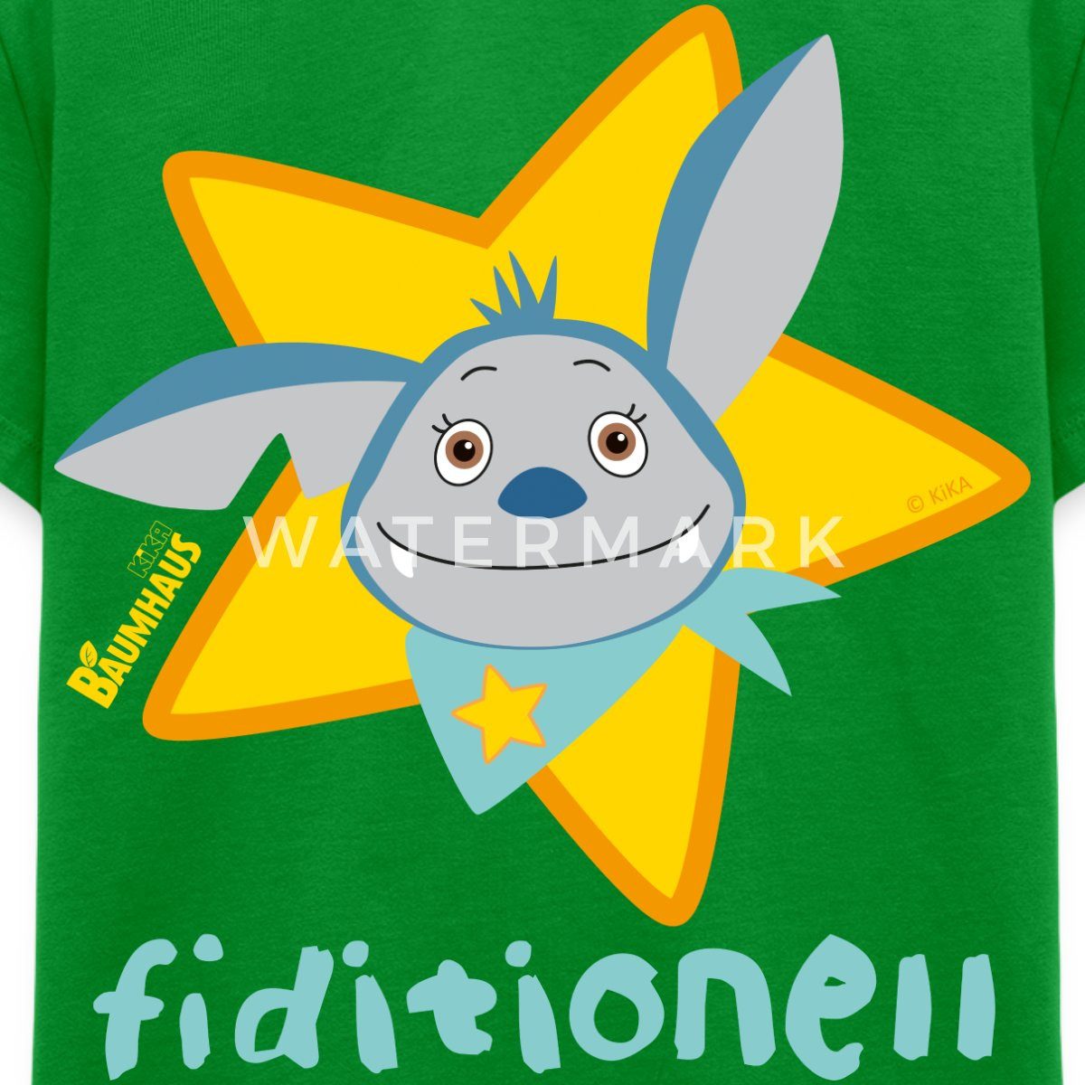 Spreadshirt T-Shirt KiKA-Baumhaus Mit Fidi Fiditionell Kinder Premium T-Shirt (1-tlg)