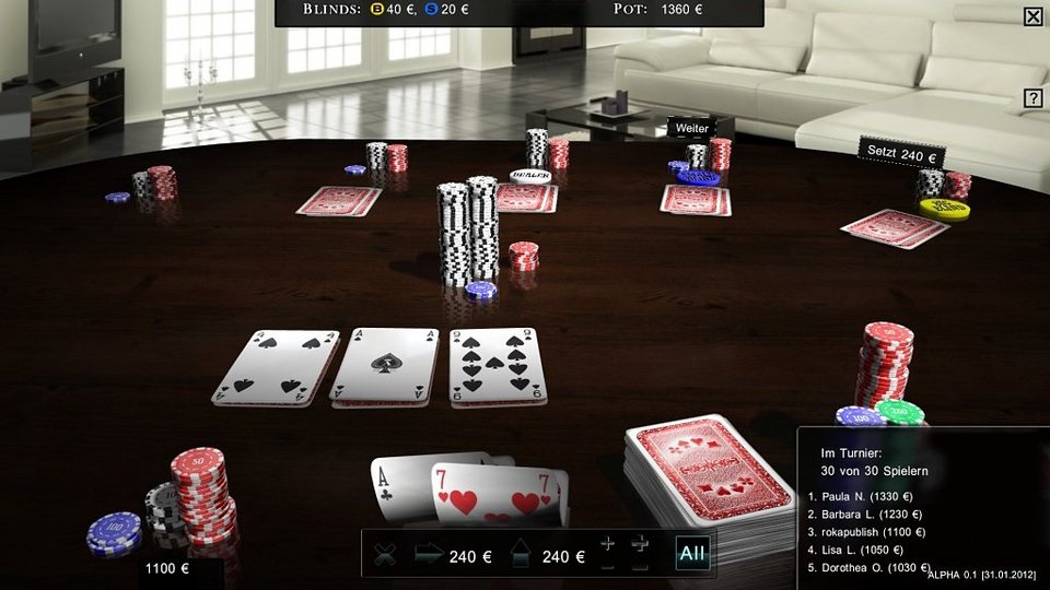 Computer poker alberta
