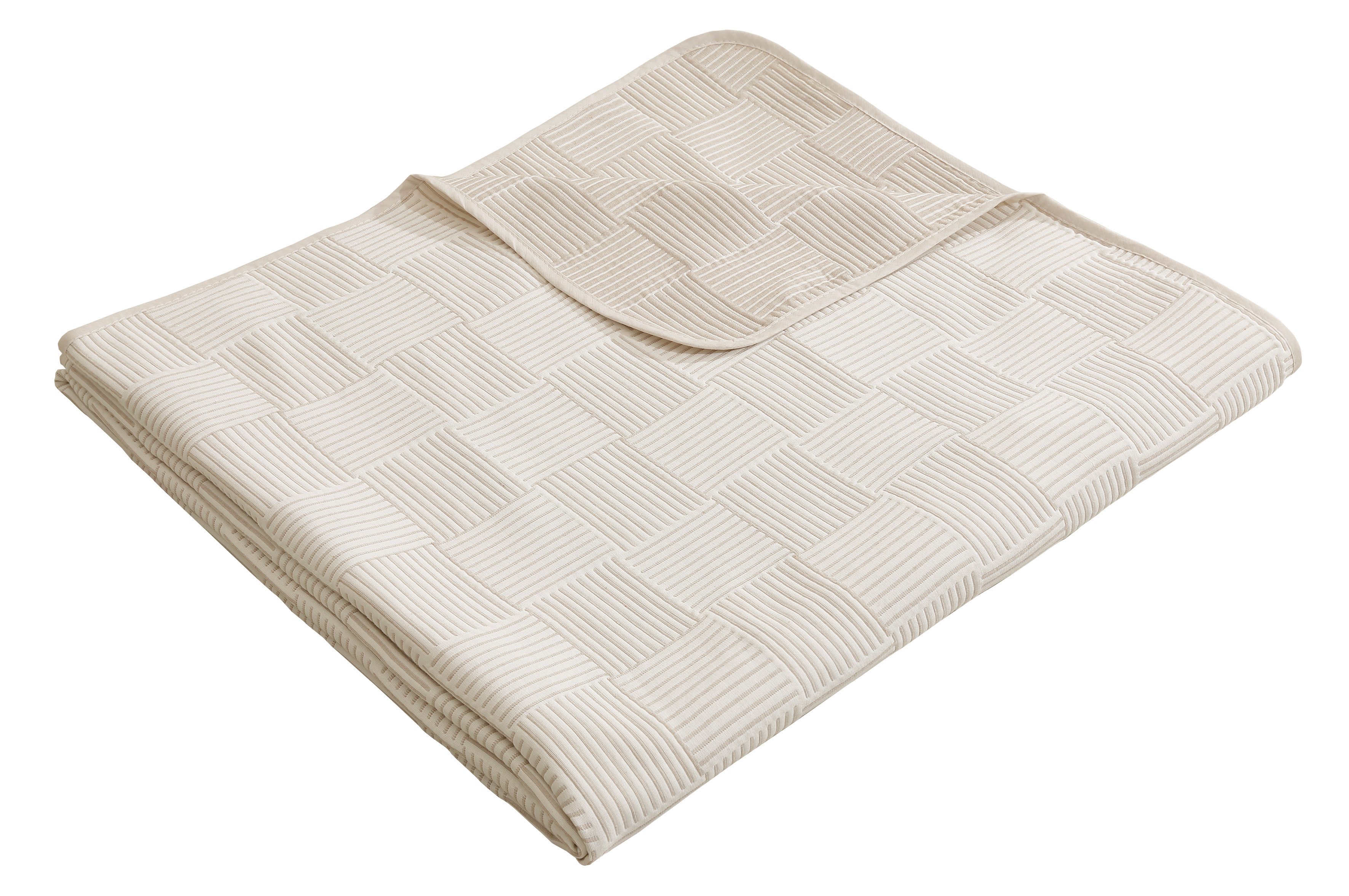 OTTO home Tagesdecke Luisa, mit grafischem Muster, ab Größe 140x210 cm