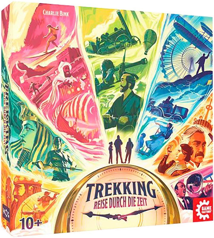 Game Factory Spiel, Gesellschaftsspiel Trekking – Reise durch die Zeit