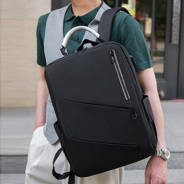 Lubgitsr Laptoptasche Schlank Erweiterbar 16 Zoll Laptop Rucksack,Wasserdicht NotebookTasche (1-tlg)