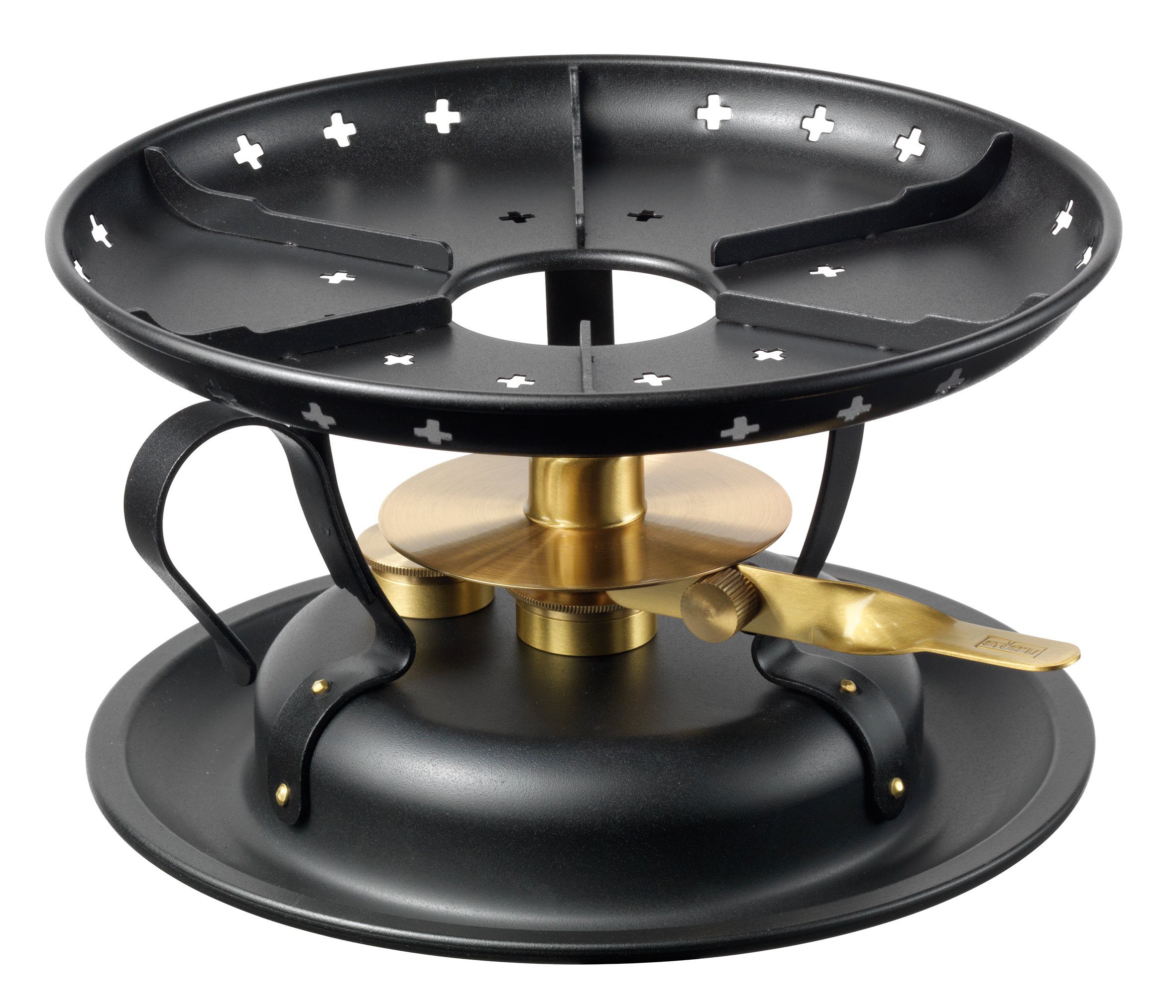 Stöckli Fondue Stöckli Rechaud Classic schwarz Dochtenbrenner