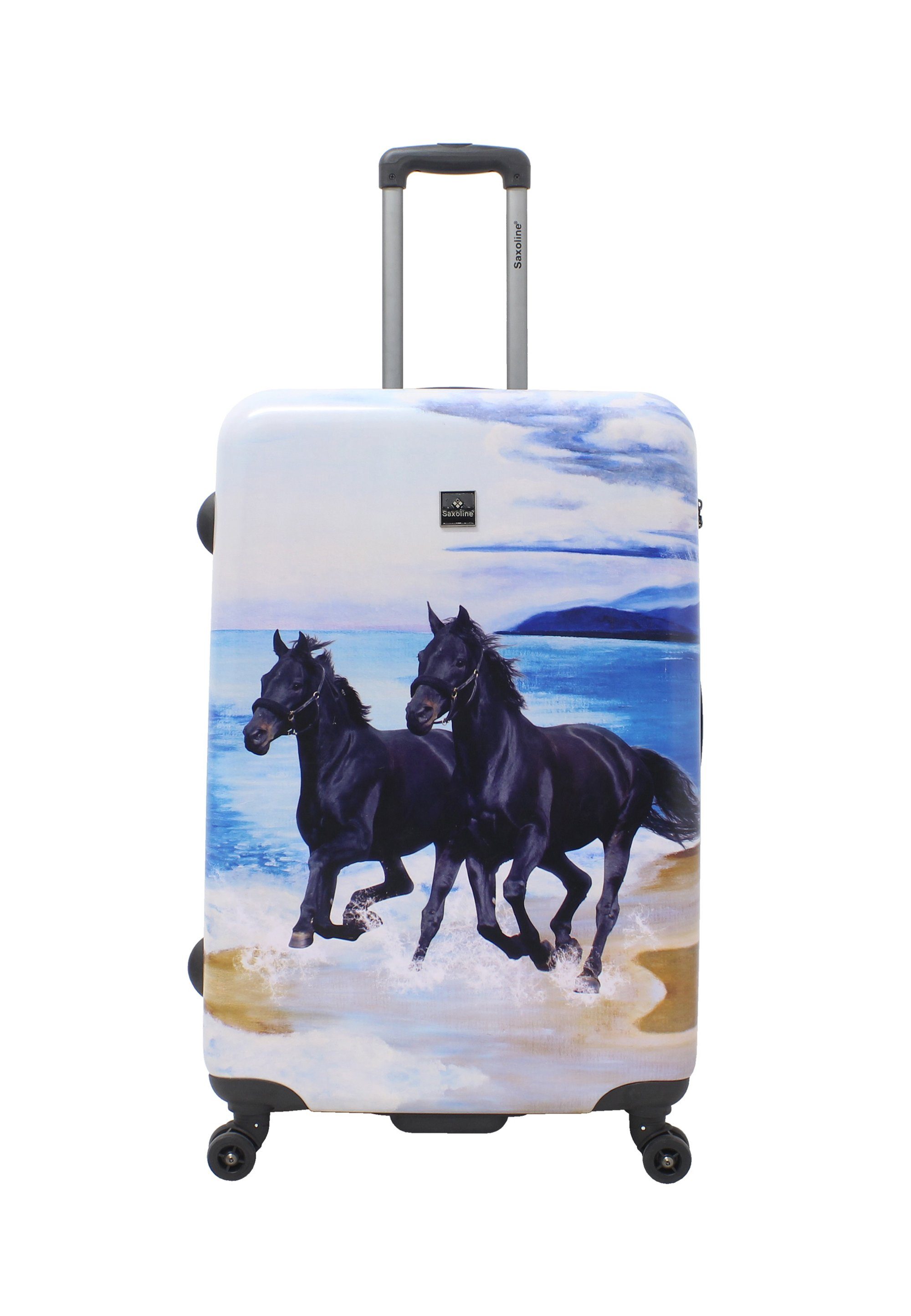 Saxoline® Koffer Horse, mit praktischem TSA-Zahlenschloss