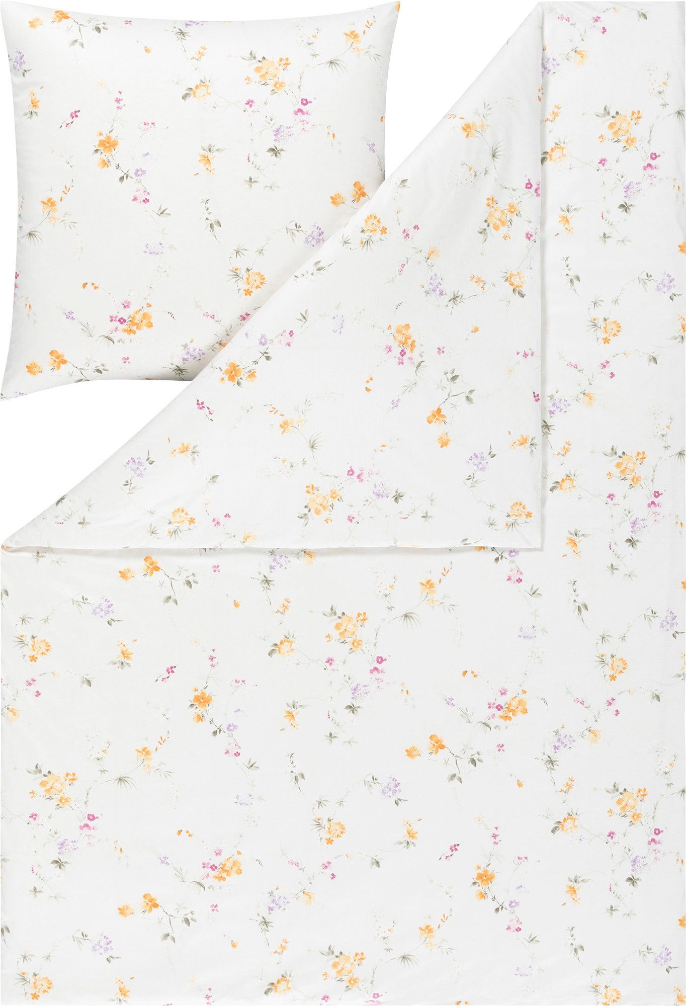 Estella Bettwäsche Bettwäsche "Cassandra", Jersey, Mako-Interlock-Jersey Blumen