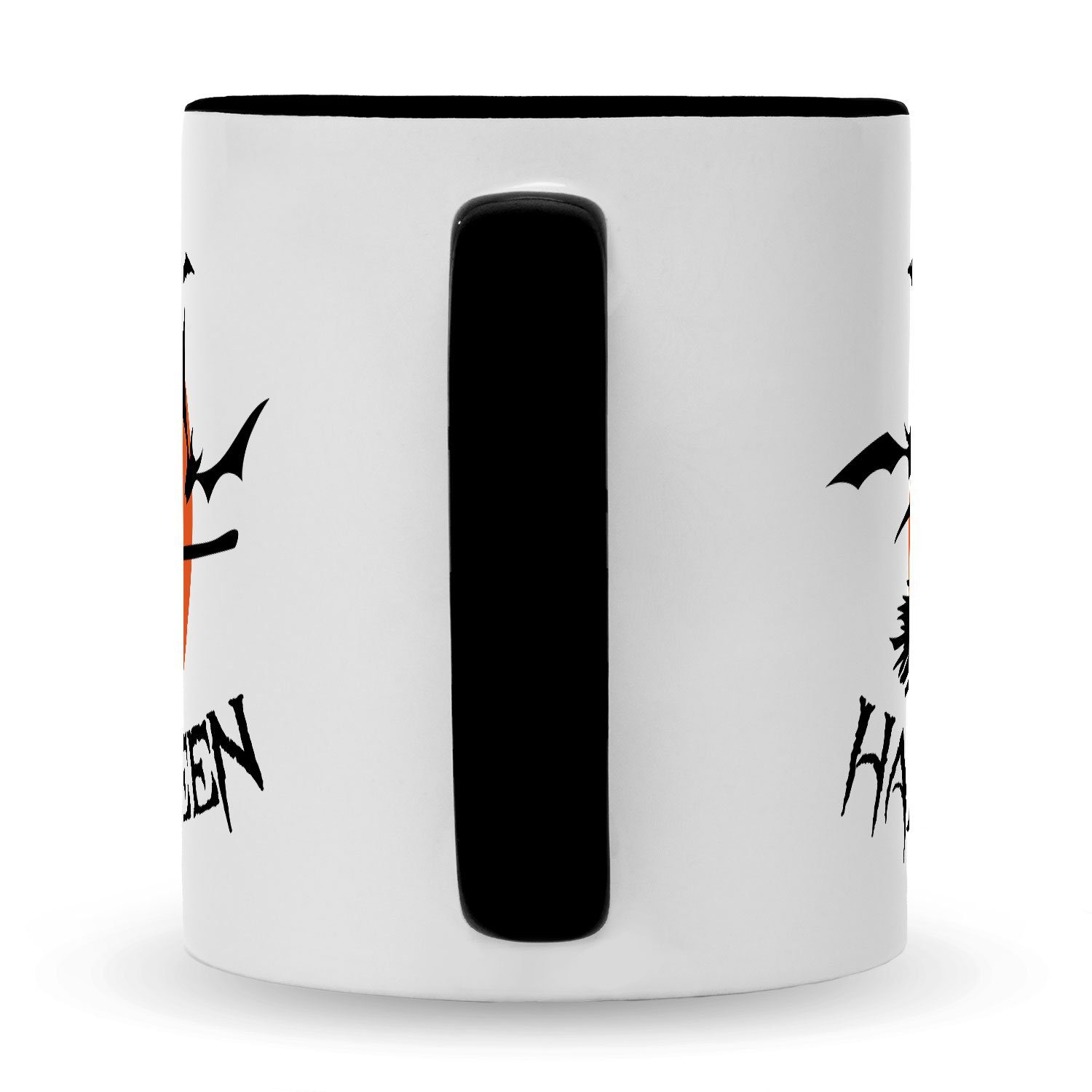 Schwarz Ihn für - Sie Hexen Motiv Geschenk Weiß Design & - Tasse mit GRAVURZEILE im