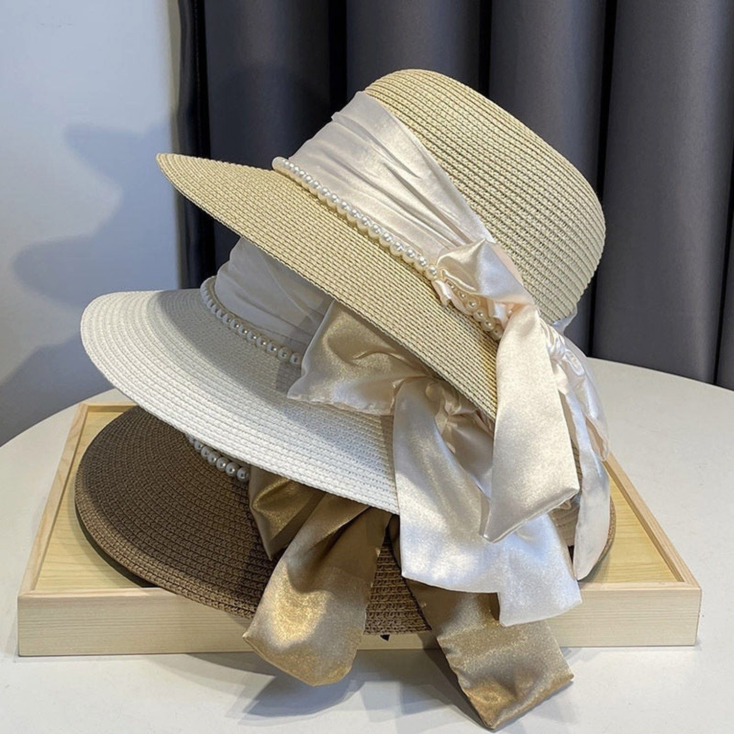 YRIIOMO Sonnenhut Eleganter Sonnenhut aus hochwertigem günstig online kaufen