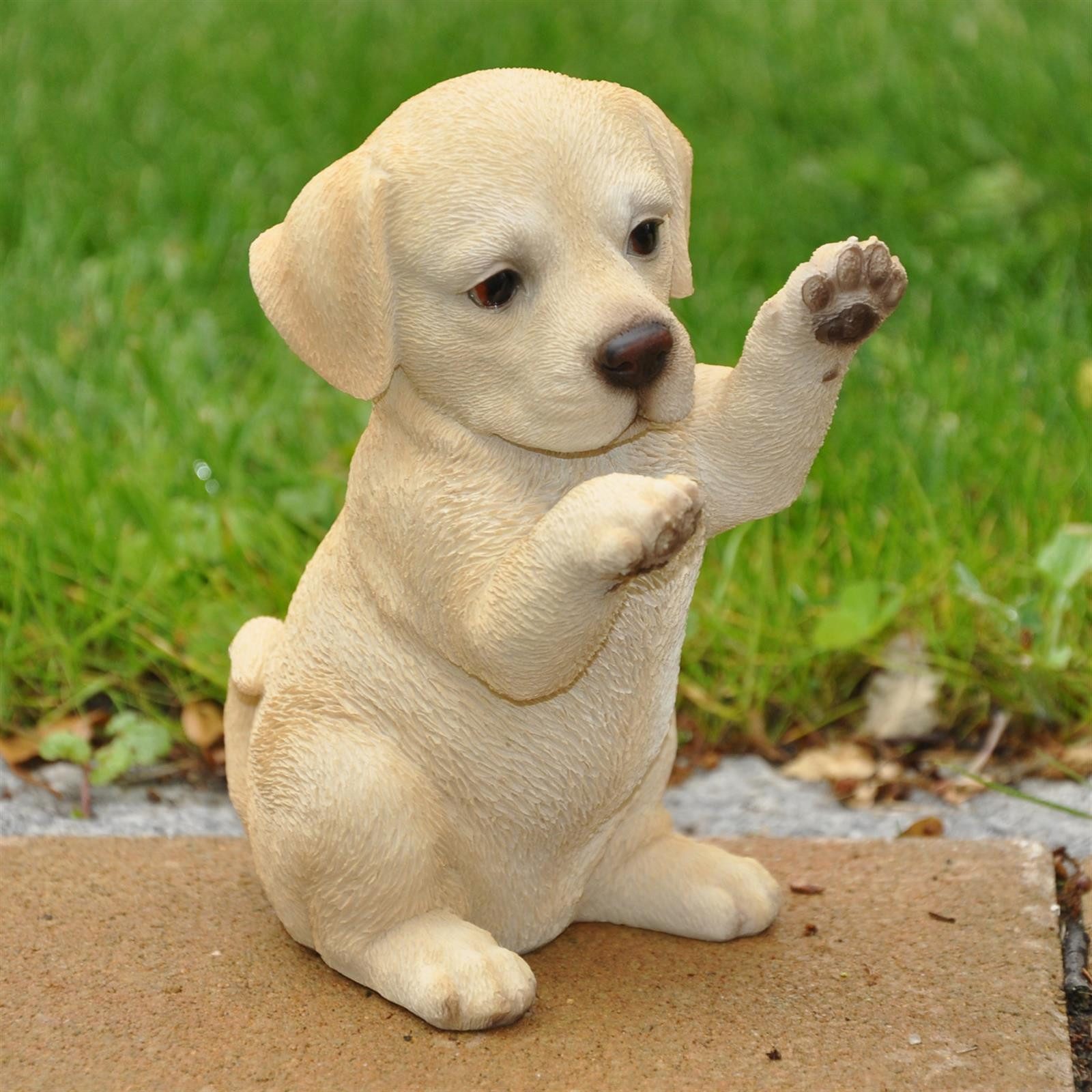dazikemo Gartenfigur Dekofigur Gartenfigur Labrador Welpe günstig online kaufen