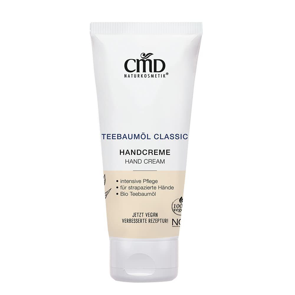 CMD Naturkosmetik Handcreme Teebaumöl Classic Handcreme, für rissige und trockene Haut