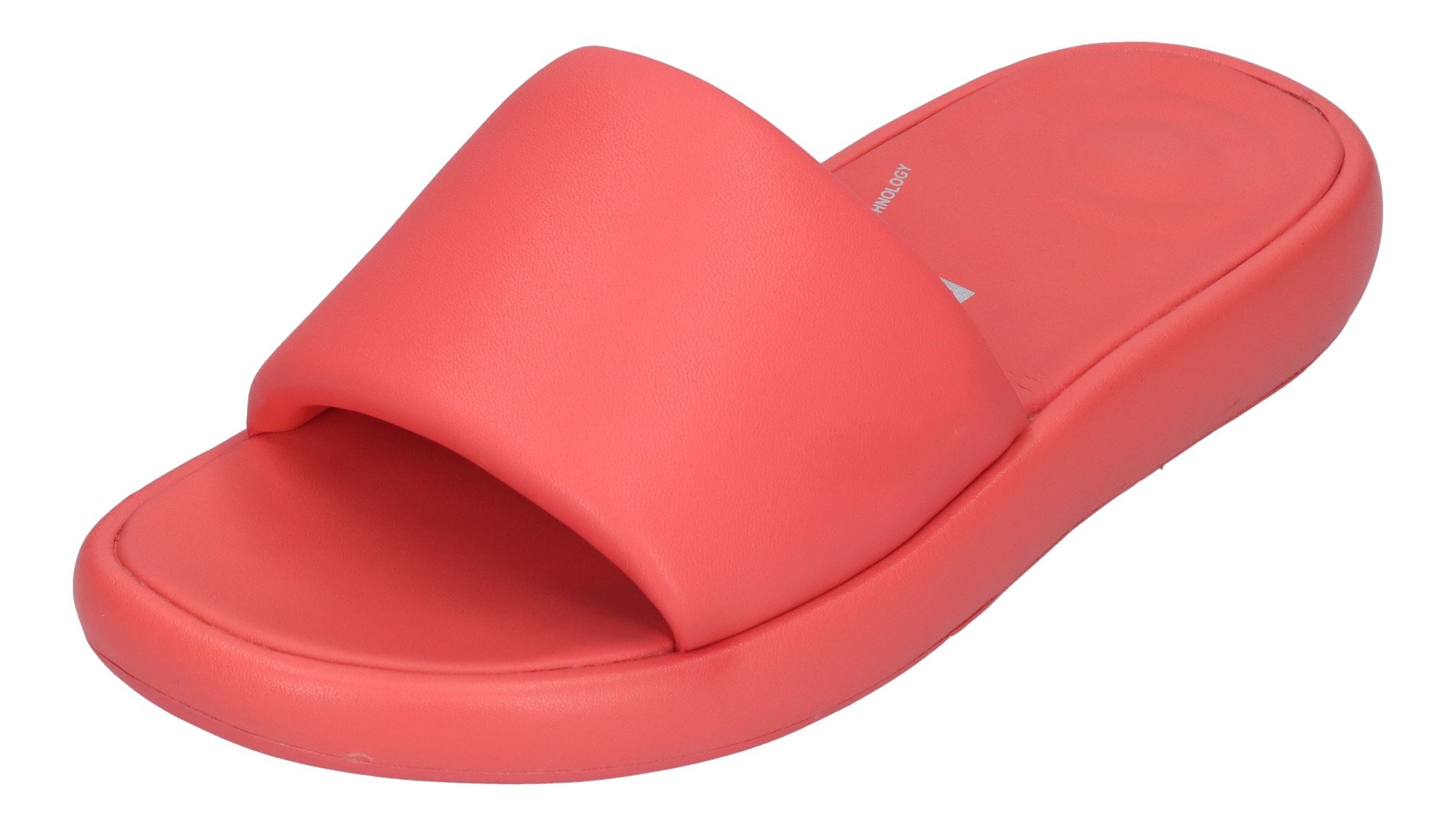Fitflop iQUSHION D-LUXE PADDED LEATHER SLIDES Zehentrenner Rosy Coral