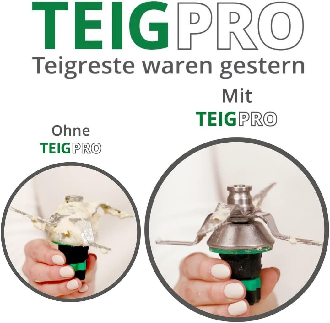 Leckerhelfer - automatisch Lecker Küchenmaschinen Zubehör-Set TeigPRO - passend für den Thermomix TM5, TM6 und TM7, Zubehör für den Thermomix