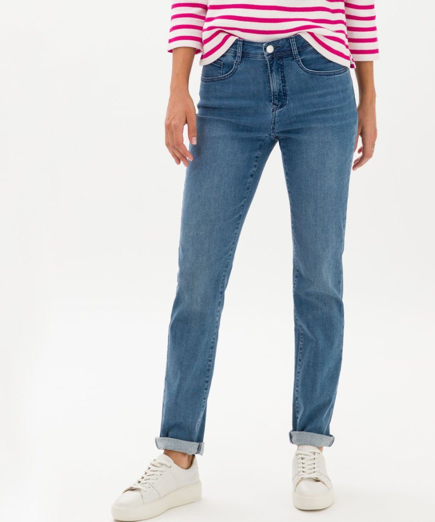 BRAX Slimfit Jeans 'Mary' in Black Denim | ABOUT YOU