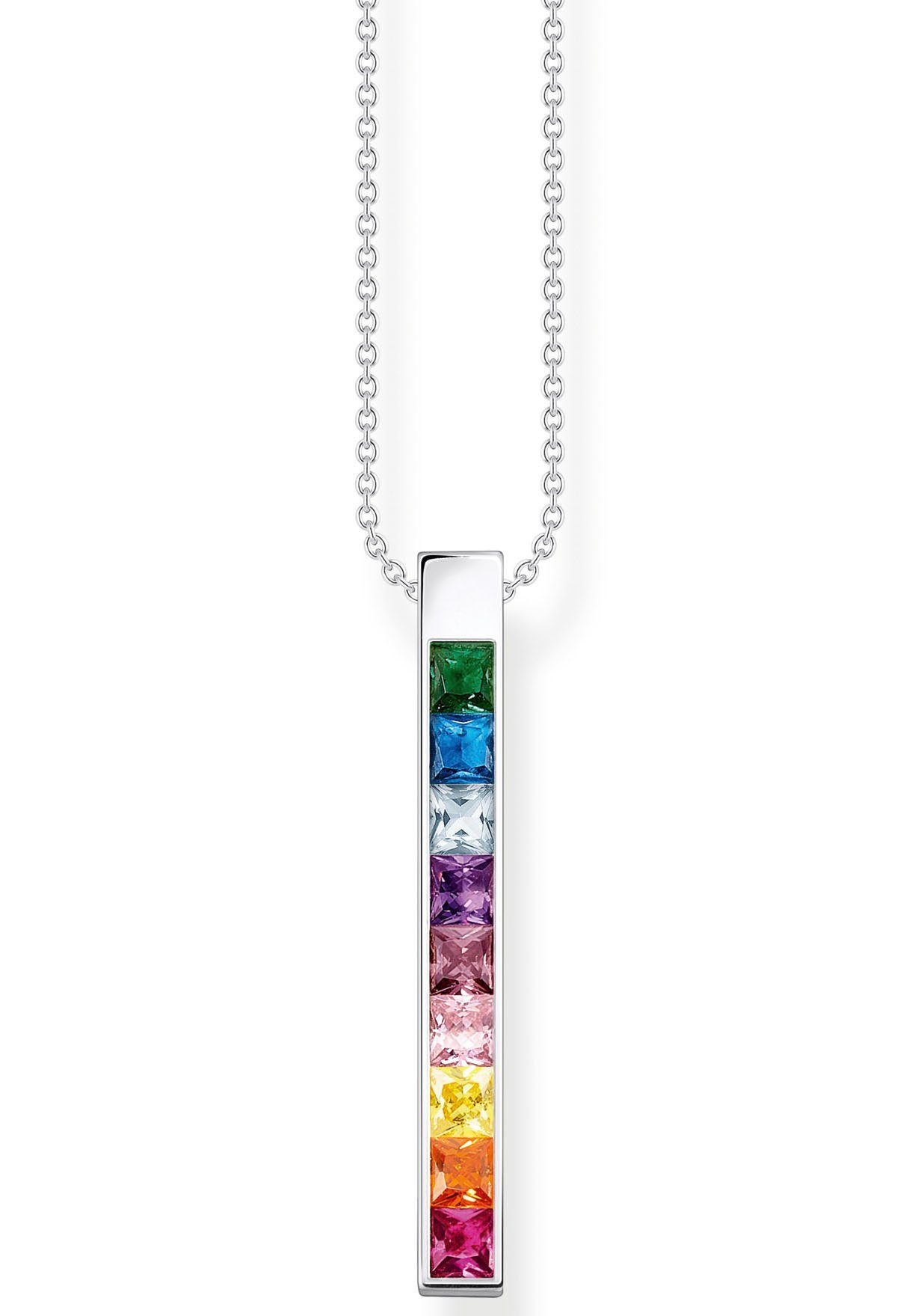 THOMAS SABO Kette mit Anhänger silber, ...