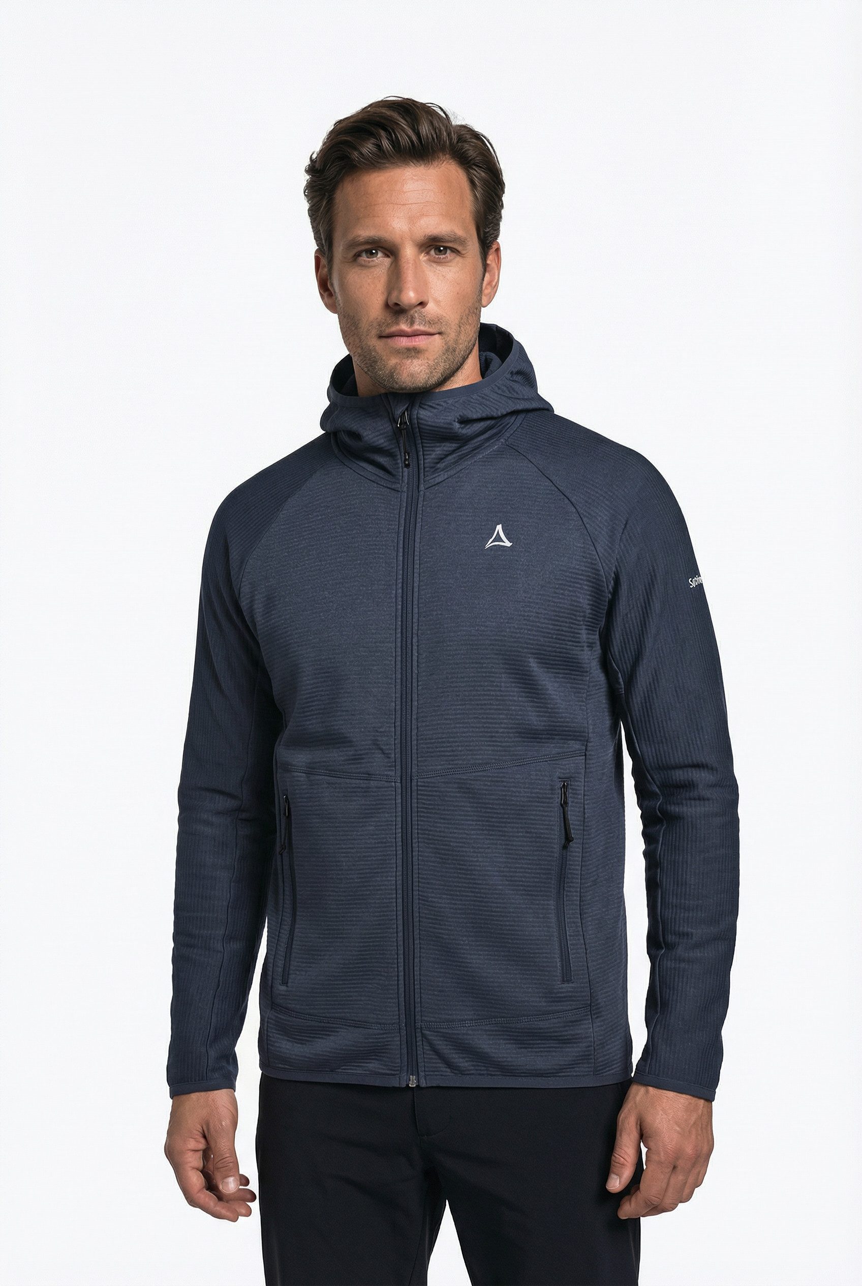 Schöffel Fleecejacke Fleece Hoody Style Cascata MNS Übergangsjacke für sportliche Aktivitäten, wärmend und atmungsaktiv