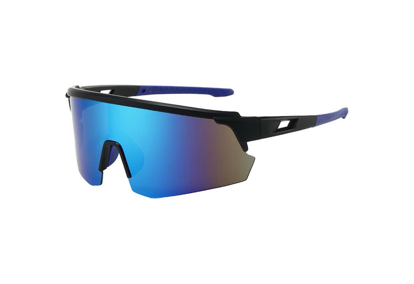LuxusKollektion Fahrradbrille Fahrradbrille polarisiert UV400 winddicht blau