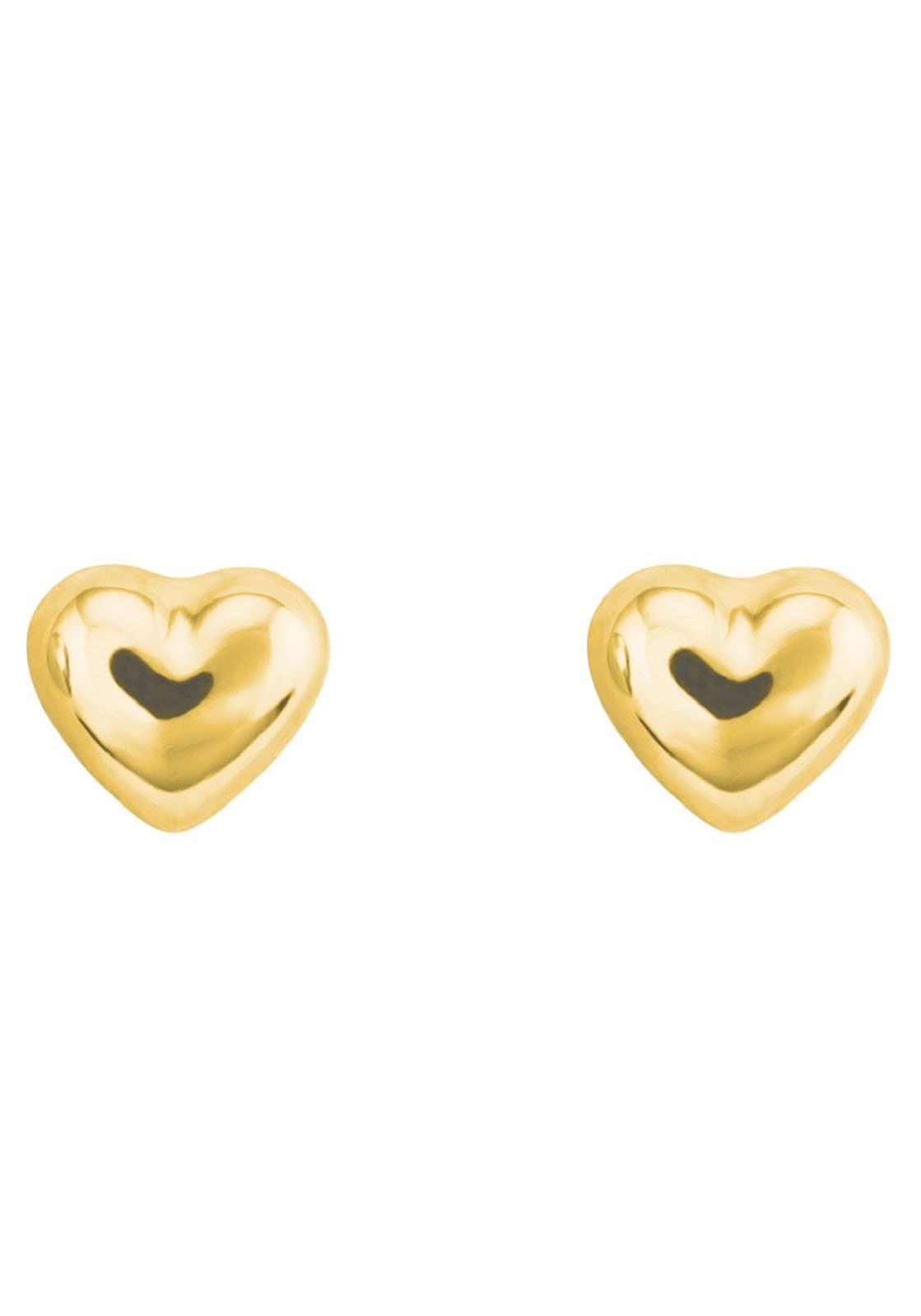 Amor Paar Ohrstecker Herzen, Made in Germany