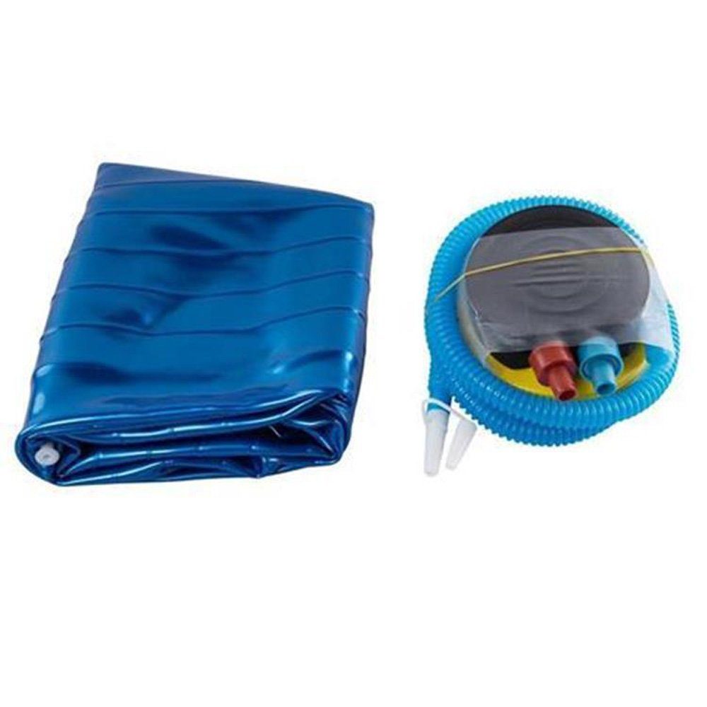 75 BLAU Gymnastikball, Pumpe Sitzball cm mit EmpireAthletics Ø Fitnessball Gummi-Material Gymnastik-Ball