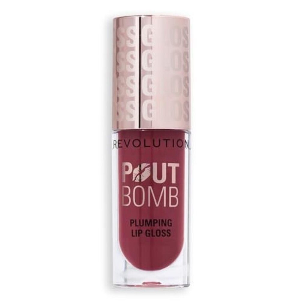 MAKE UP REVOLUTION Lipgloss Makeup Revolution, Pout Bomb, Plump, Lipgloss, Rosewood Rose, 4,6 ml