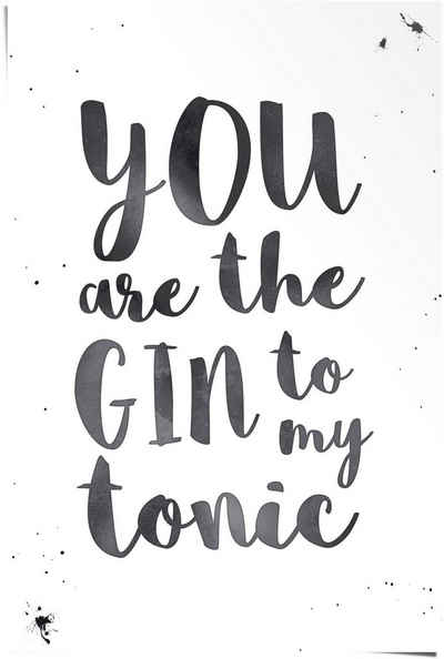 Reinders! Poster Gin Tonic Love, (1 St)