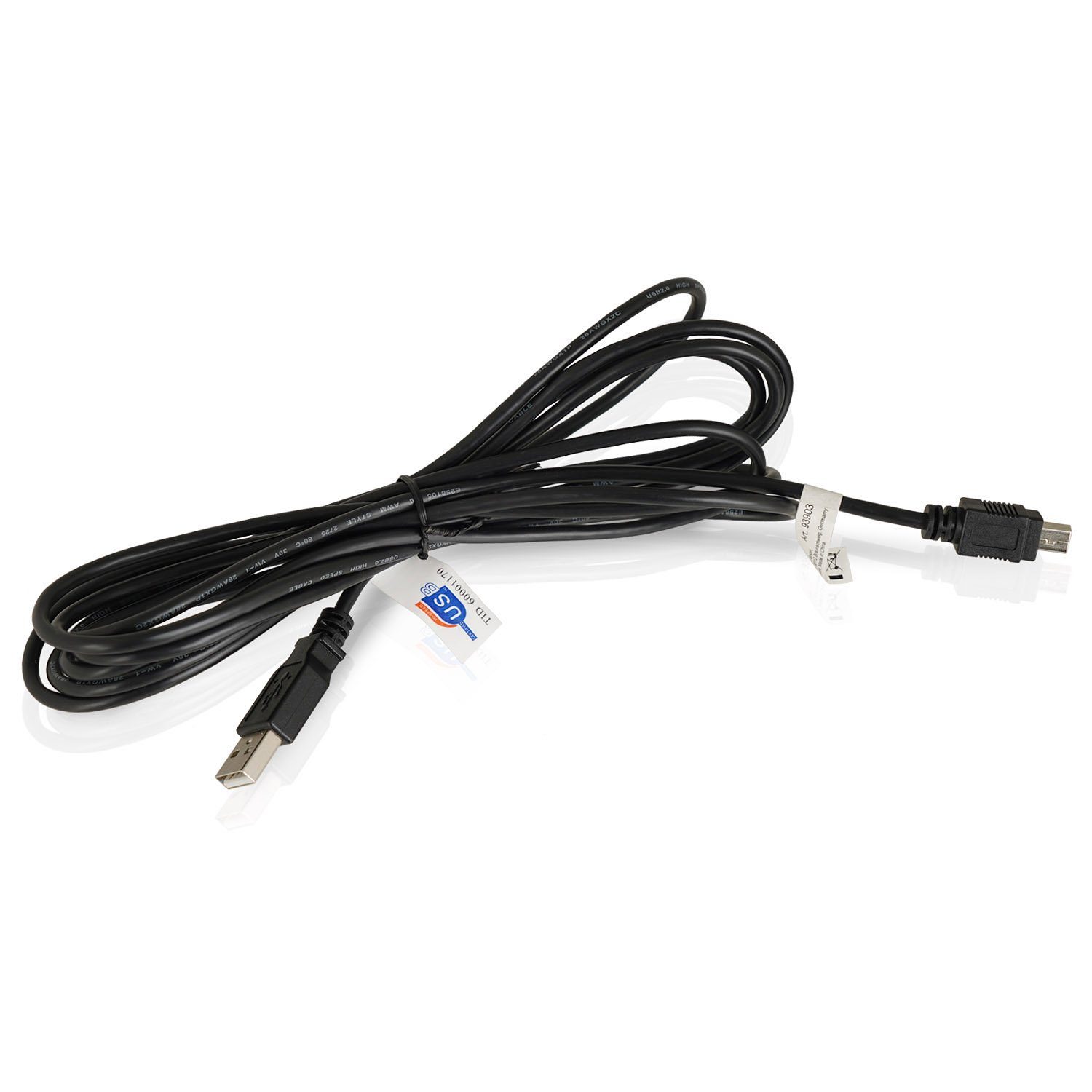 Wicked Chili MiniUSB Ladekabel für PS3 Controller Dualshock3 Gaming-Controllerkabel, MiniUSB, USB-A (300 cm), Extra Lang, mit Knickschutz, Play & Charge Gaming-Controllerkabel, Uni