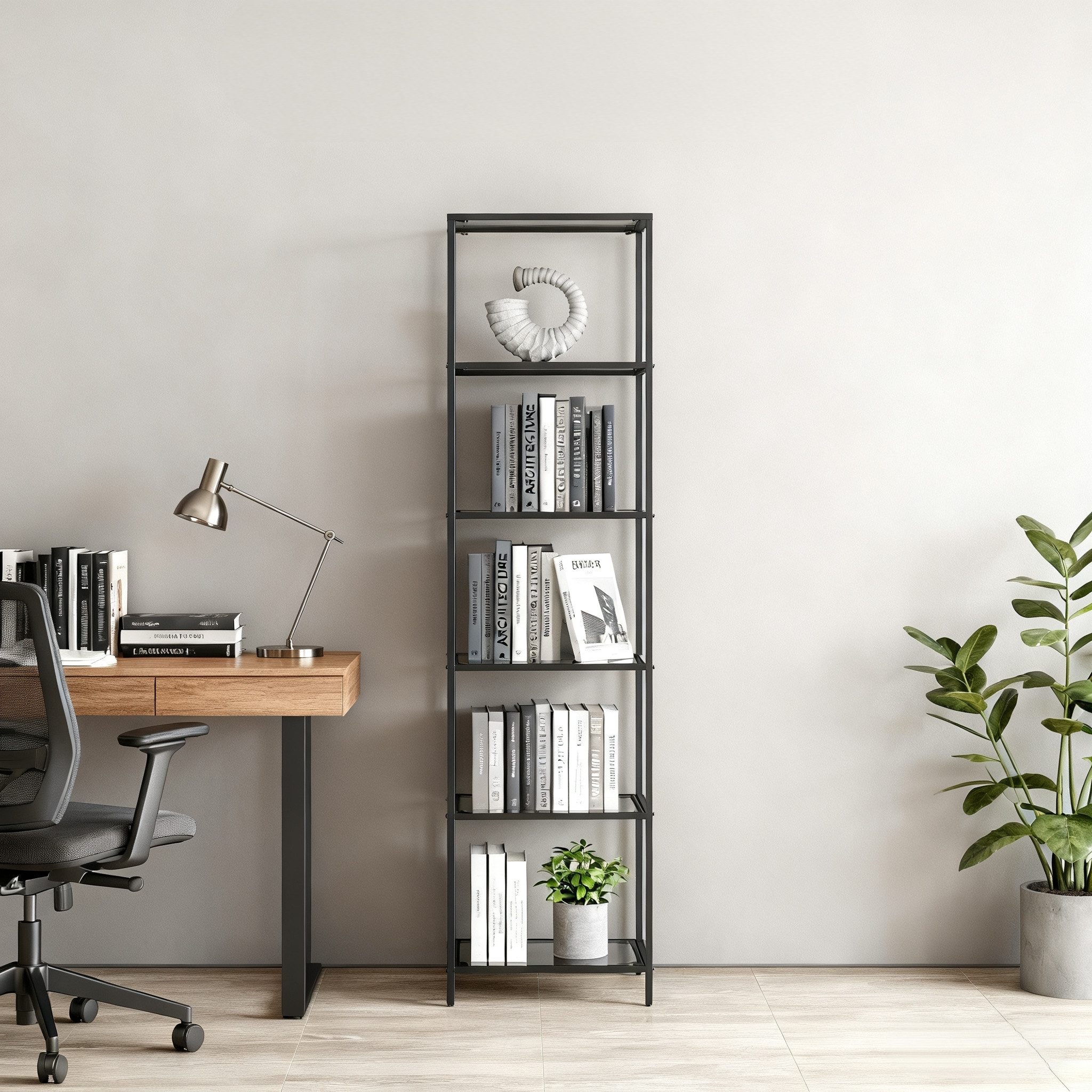 VASAGLE Bücherregal, Standregal, Küchenregal, stabil, H: 177.3 günstig online kaufen