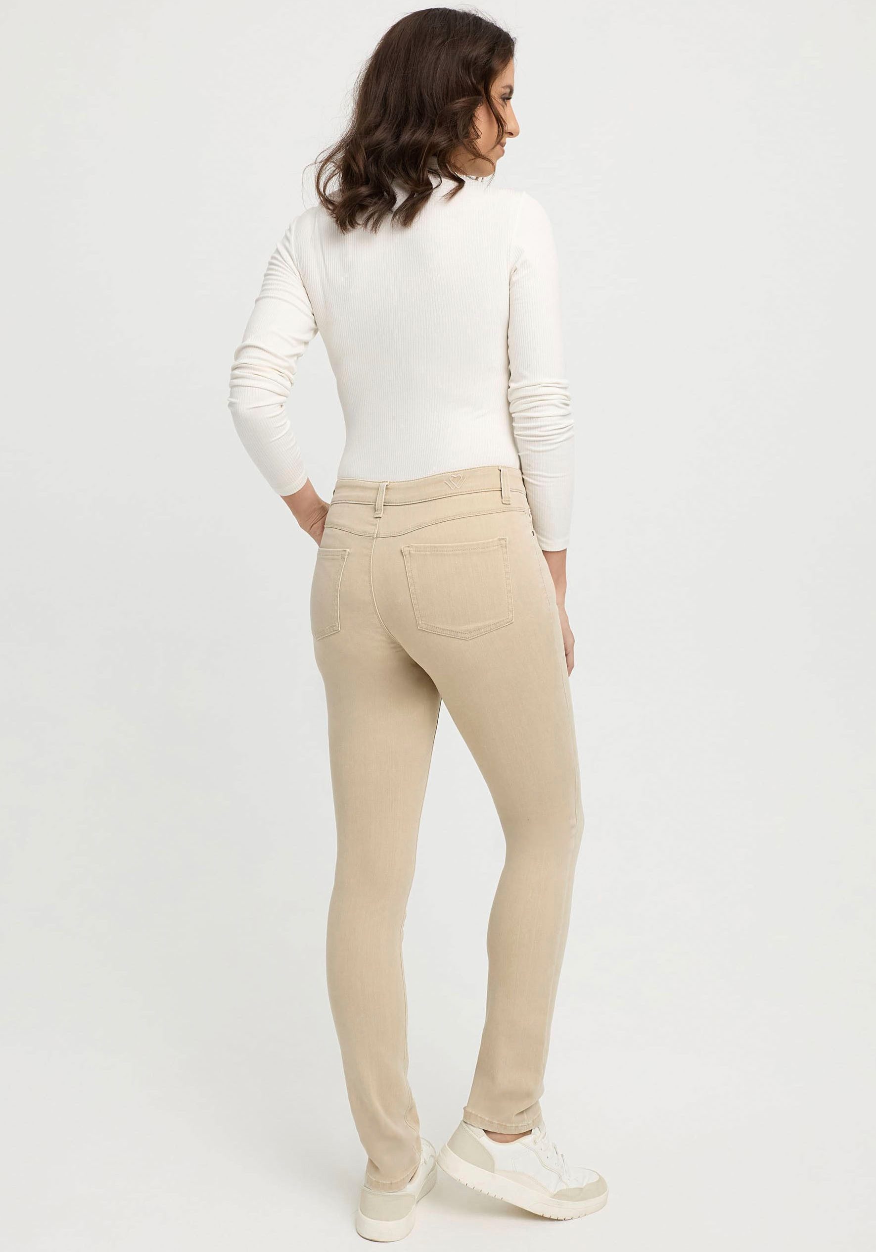 wonderjeans Slim-fit-Jeans Klassischer gerader Schnitt günstig online kaufen