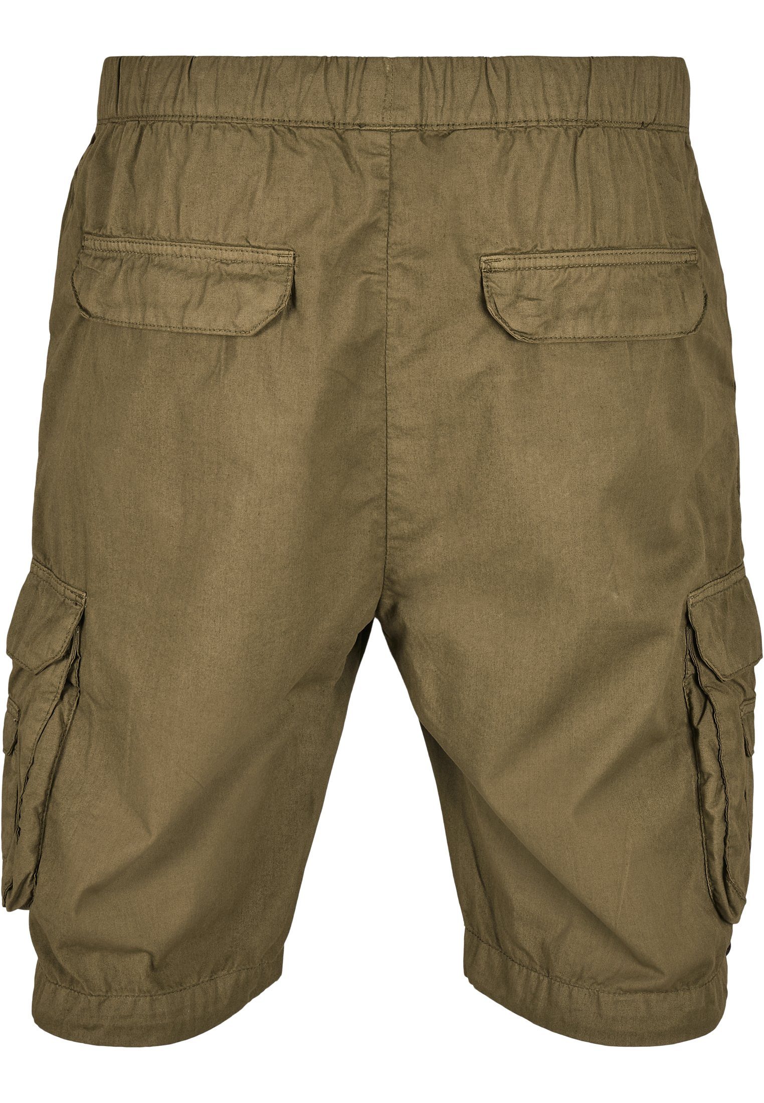 URBAN CLASSICS Stoffhose Herren Double (1-tlg) Pocket Cargo summerolive Shorts