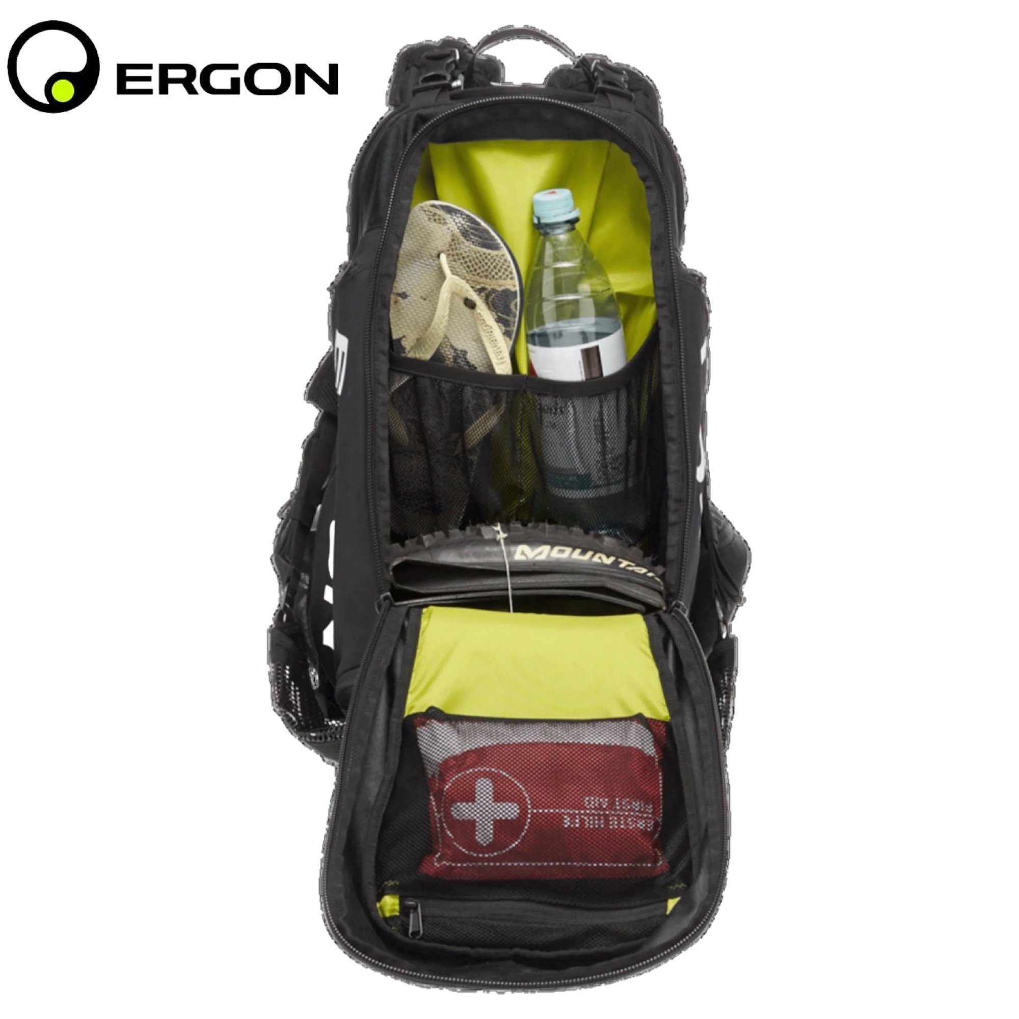 Ergon Sportrucksack Ergon BX4 Evo Fahrrad Rucksack schwarz stealth
