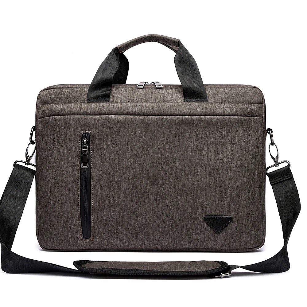 D-IDEAZ Laptoptasche Laptop-Schultertasche Wasserdicht, Laptoptasche Aktentasche Bürotasche, Stoßfest und Sturzsicher