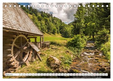 CALVENDO Wandkalender Schwarzwald (Tischkalender 2025 DIN A5 quer), CALVENDO Monatskalender
