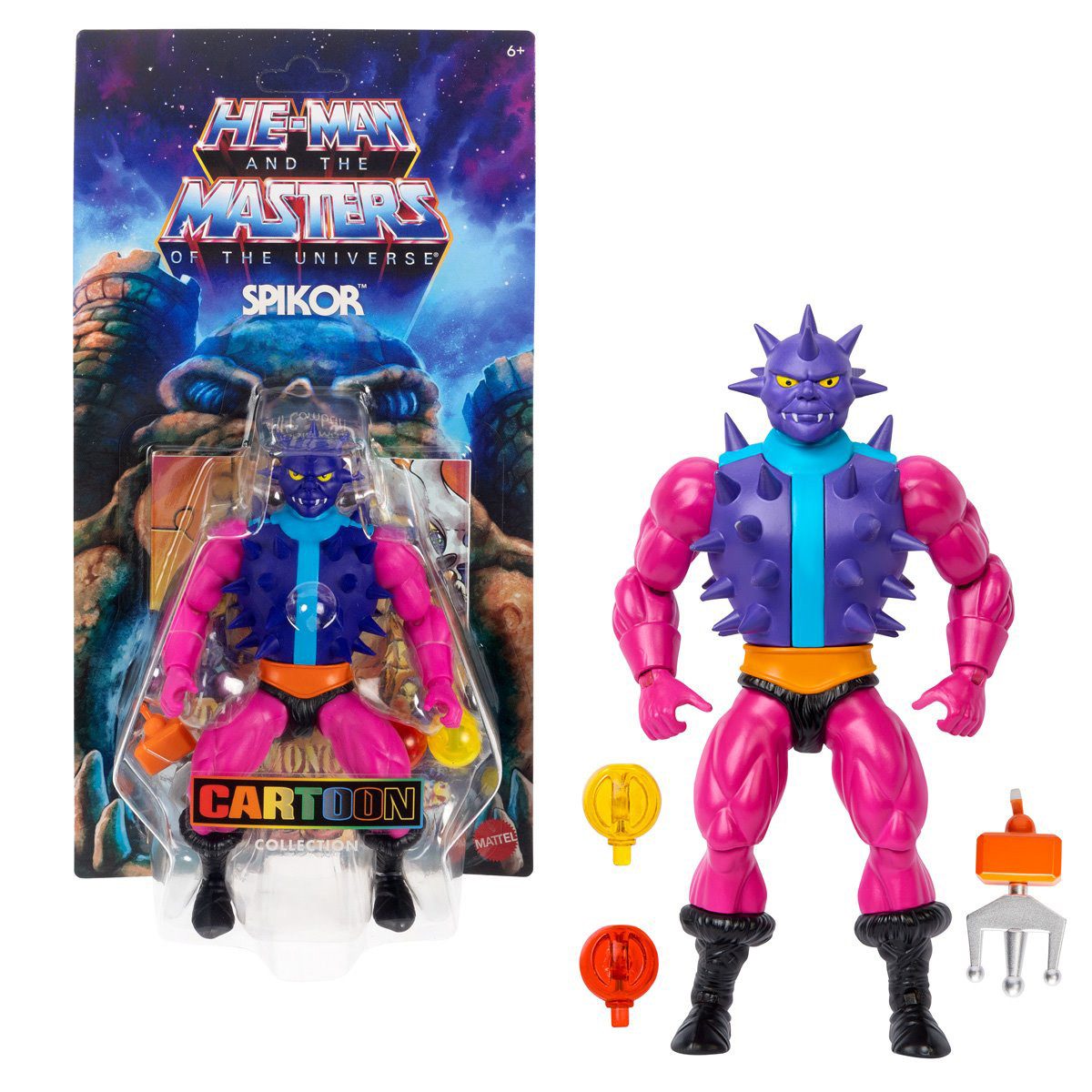 Mattel® Actionfigur Masters of the Universe Origins Filmation / Cartoon Collection Figur, (ca. 14 cm groß und mit weiterem Zubehör in einer Blisterverpackung)