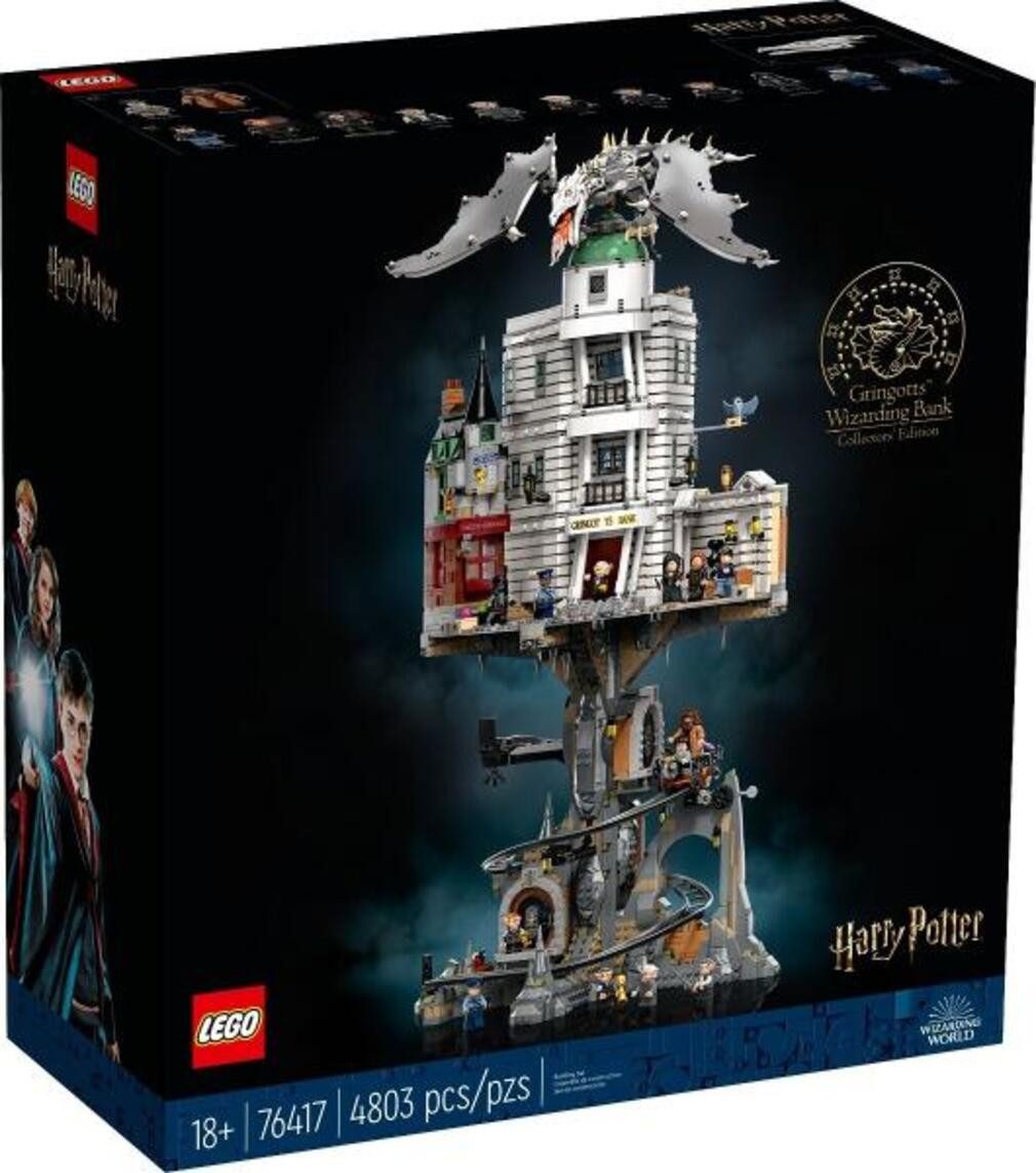 LEGO® LEGO Harry Potter - Gringotts Zaubererbank Sammle Konstruktions-Spielset