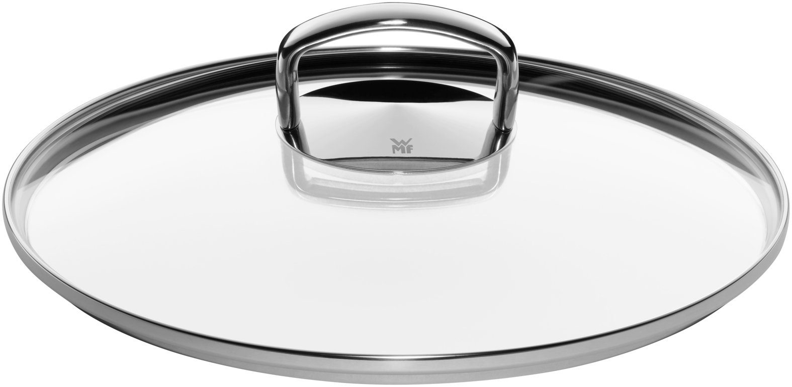 WMF Schmorpfanne Fusiontec Mineral Schmorpfanne mit Glasdeckel, 28 cm, Platinum, Fusiontec (1-tlg., Bräter mit Glasdeckel 28 cm (Volumen 5,9l, Höhe mit Deckel 1 – Bild 4 von 5