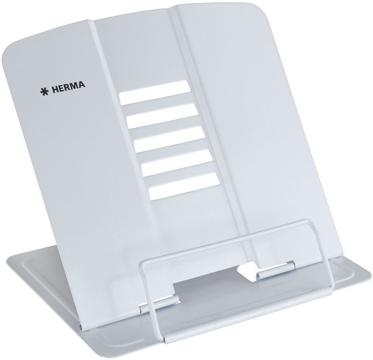 HERMA Konzepthalter Leseständer XL Metall weiß