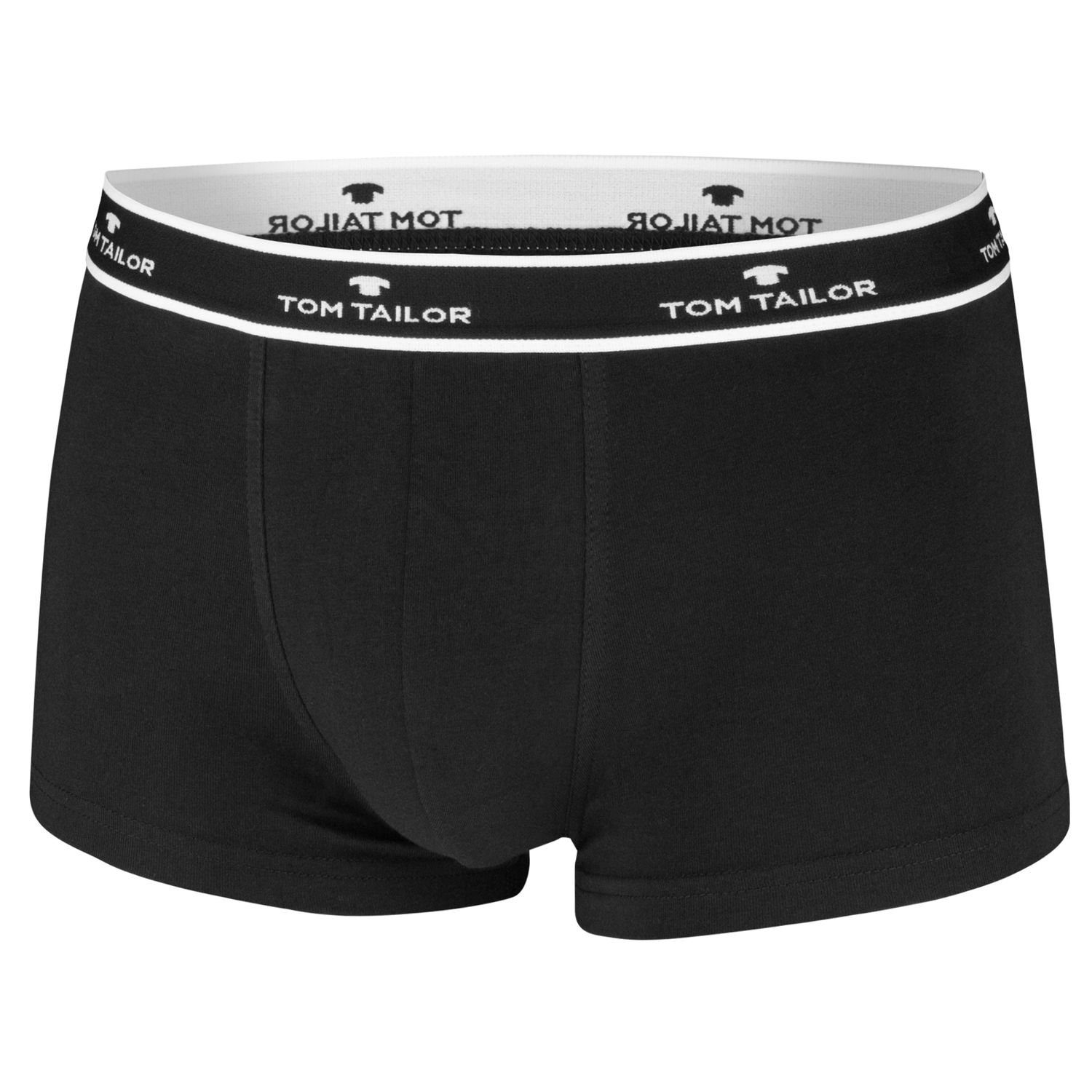 TOM TAILOR Boxershorts Pack elastisch grau angenehm 4er melange x x 1 im schwarz (4-St) 3