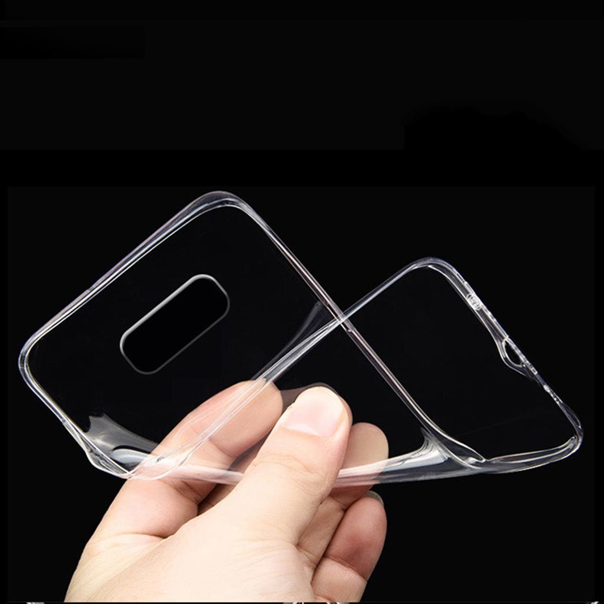 CoverKingz Handyhülle Hülle für Samsung Galaxy S10e Handyhülle Silikon Case Schutzhülle, Handyhülle Schutzhülle Silikonhülle Bumper Transparent