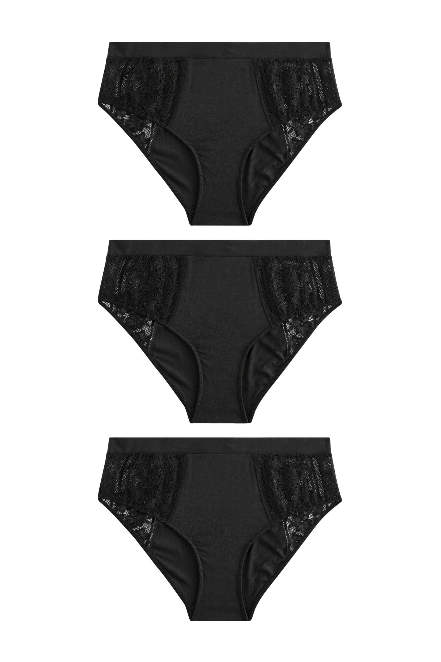 Slip 3er-Pack Rioslips aus Mikrofase und Modal